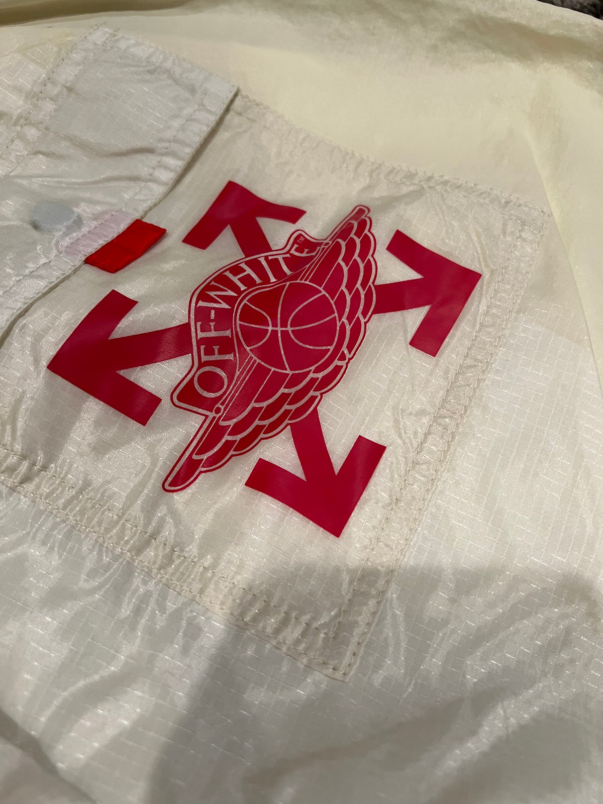 Air Jordan x Off White Cream Pants 4