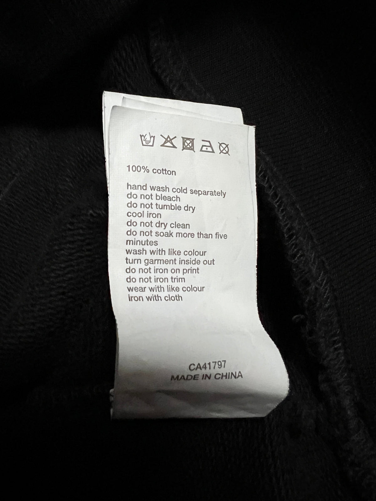 BAPE Black by A Bathing Ape Black Crystal Pullover Hoodie 7