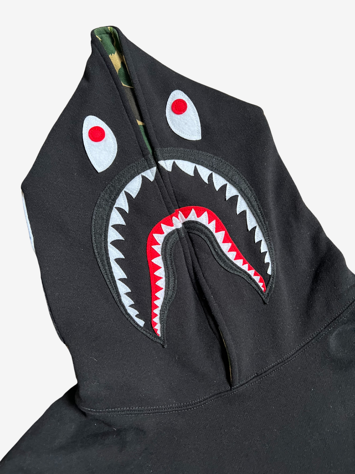 BAPE Black Shark Pullover Hoodie 3