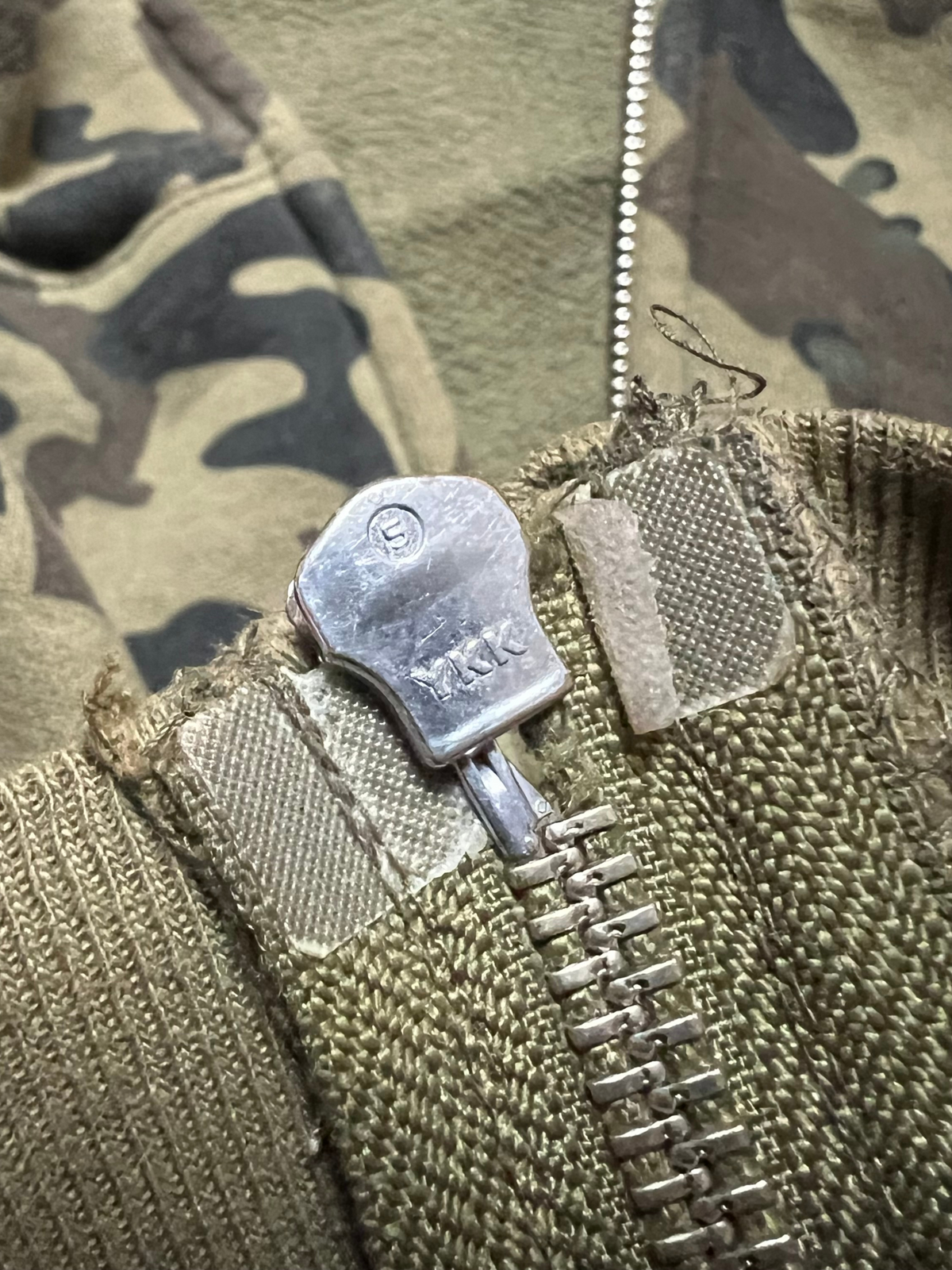 BAPE Green Desert Camo Full Zip Up Shark Hoodie 9
