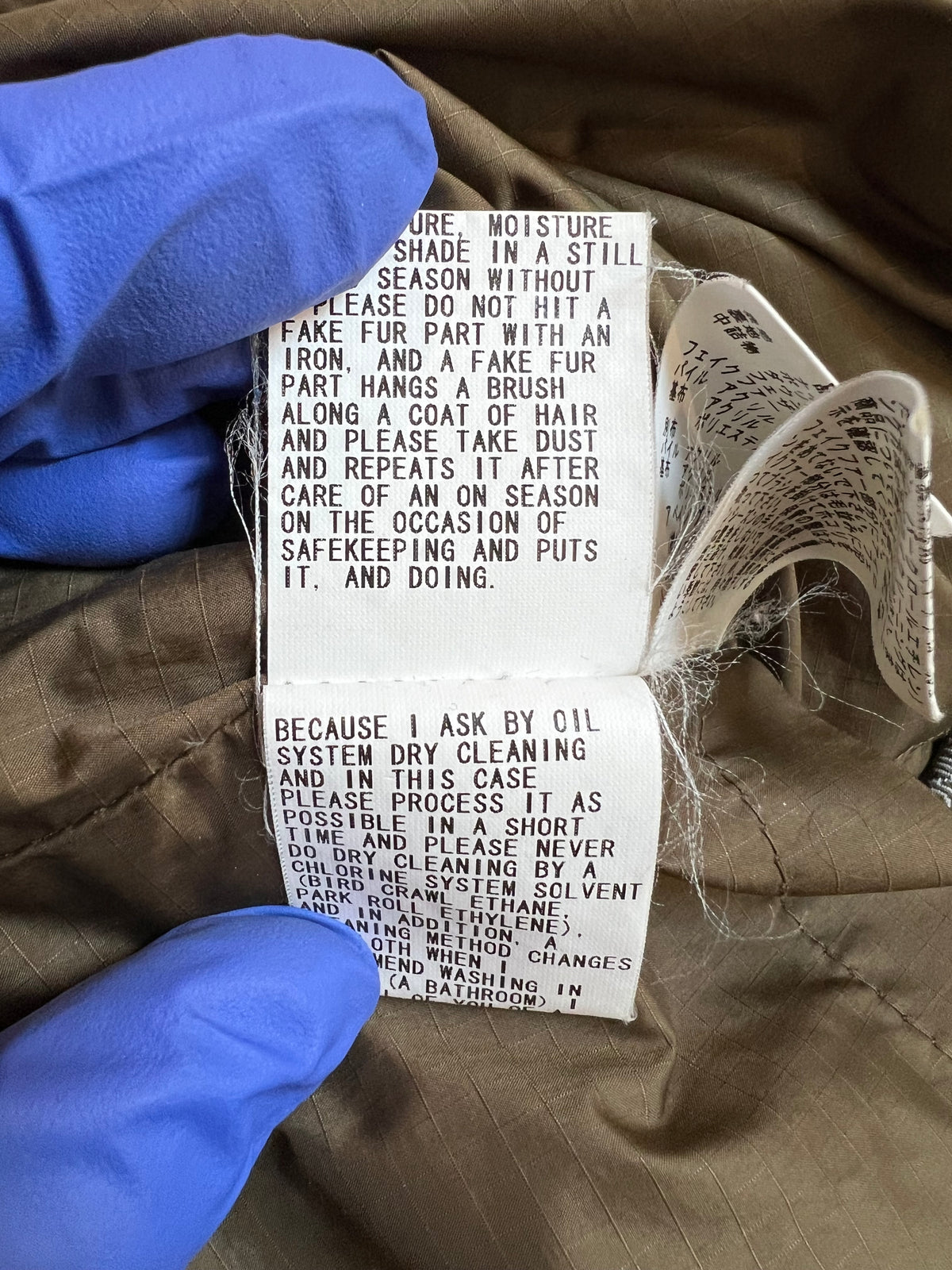 BAPE Green First Camo Fur Down Jacket 8