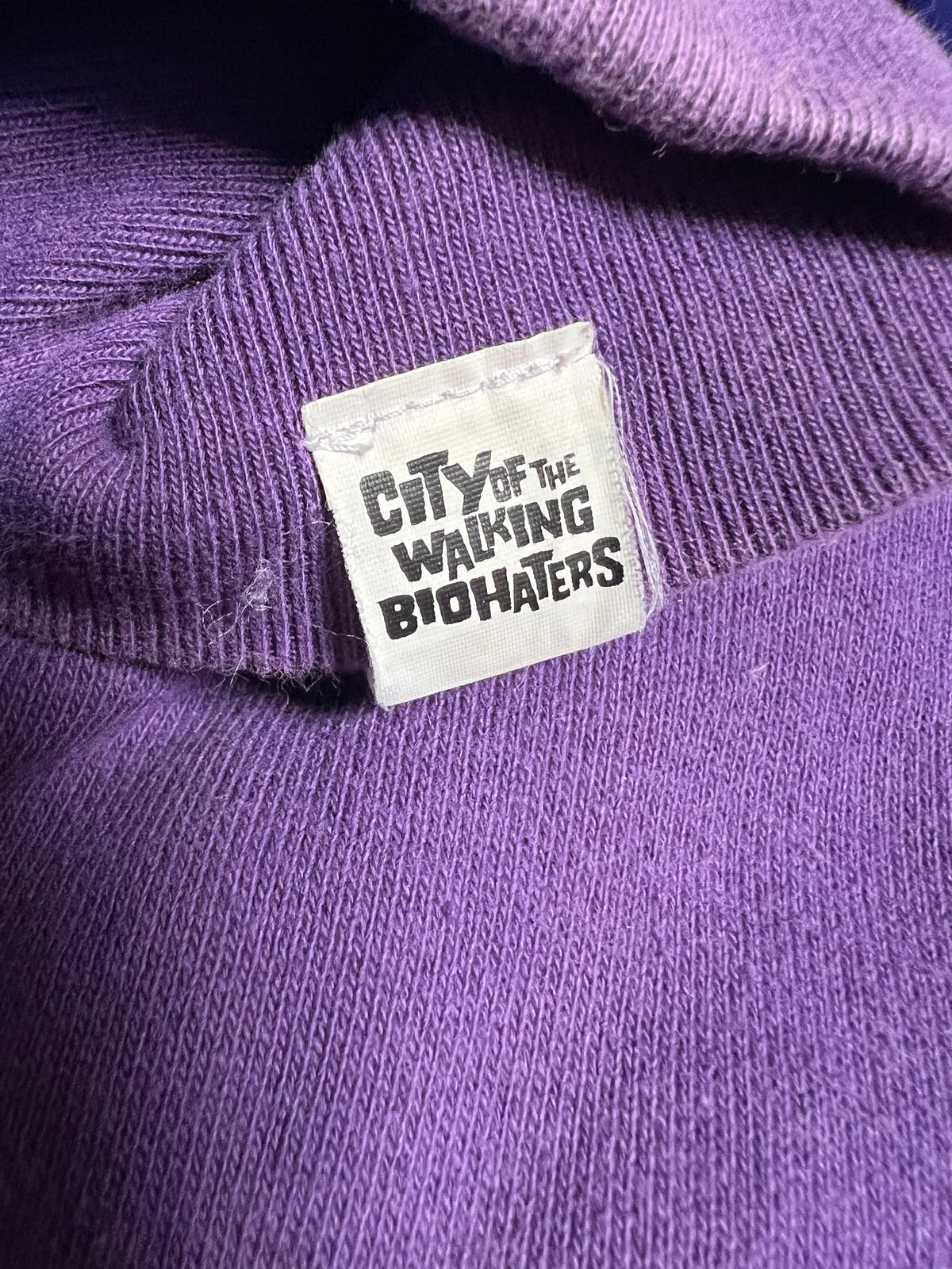 BAPE Purple 2007 Nigo NSF Camo Full Zip Up Shark Hoodie 11
