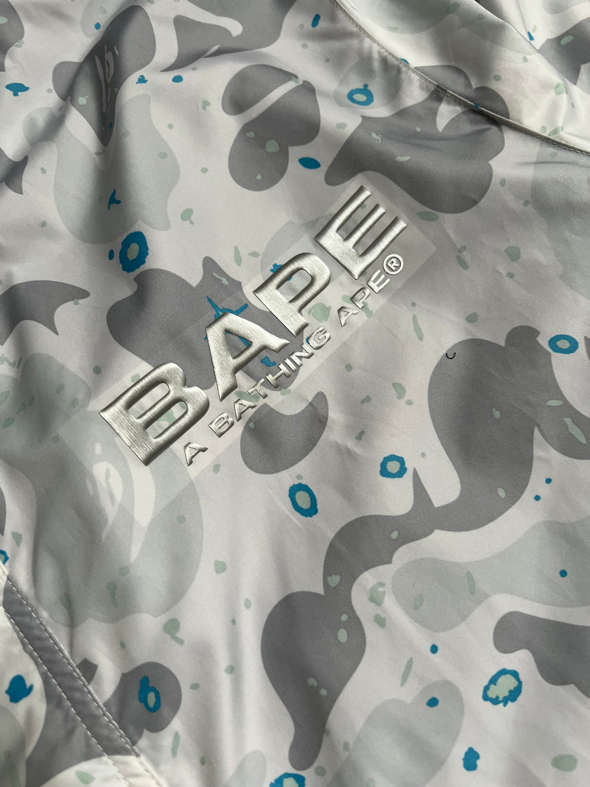BAPE White Galaxy Camo Snowboarding Jacket 3