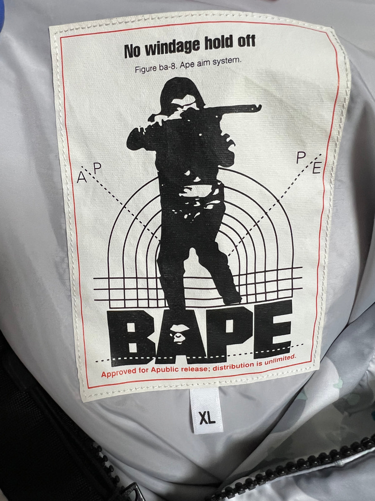 BAPE White Galaxy Camo Snowboarding Jacket 4