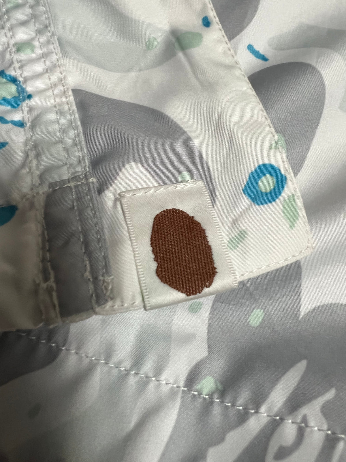 BAPE White Galaxy Camo Snowboarding Jacket 6