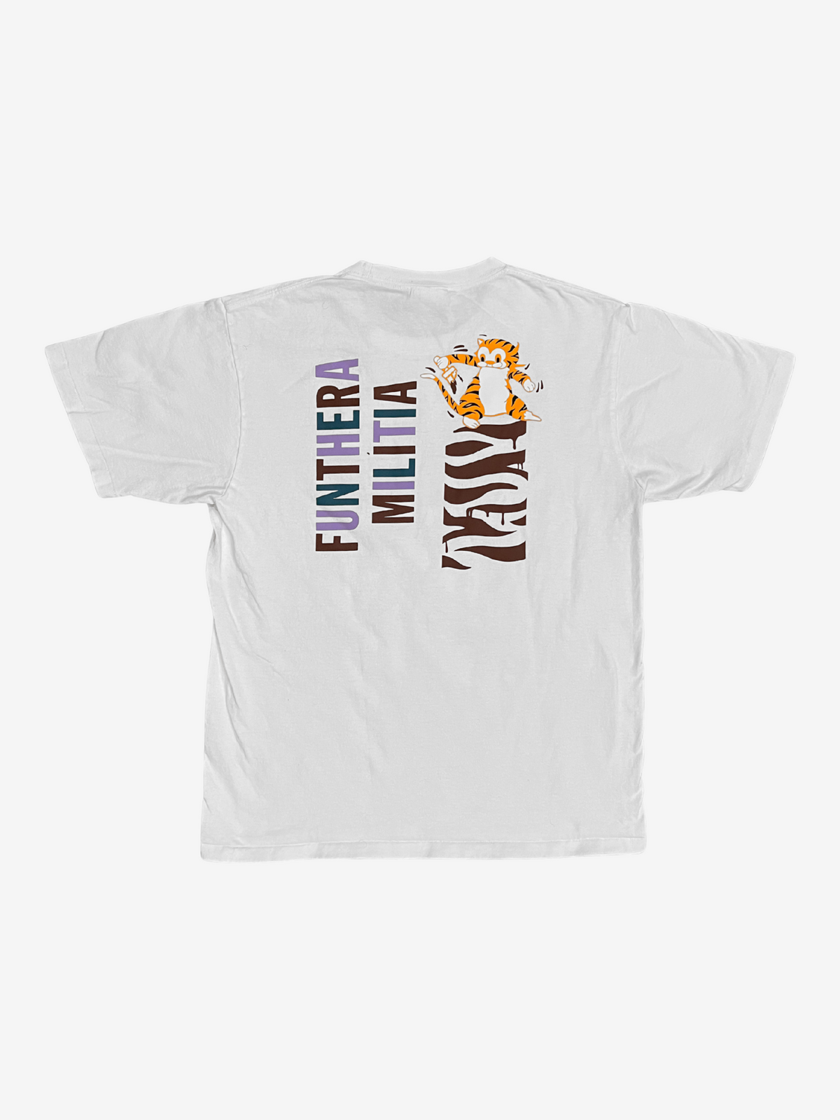 BAPE White Purple Tiger Shark T-Shirt 2