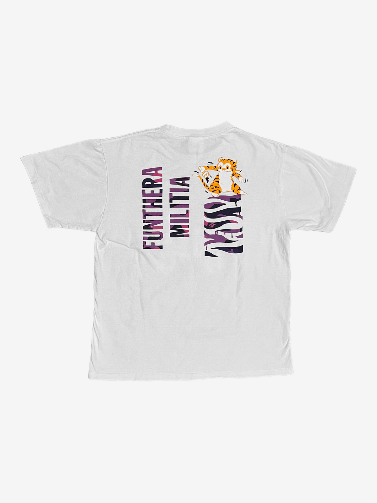 BAPE White Purple Tiger Shark T-Shirt 2