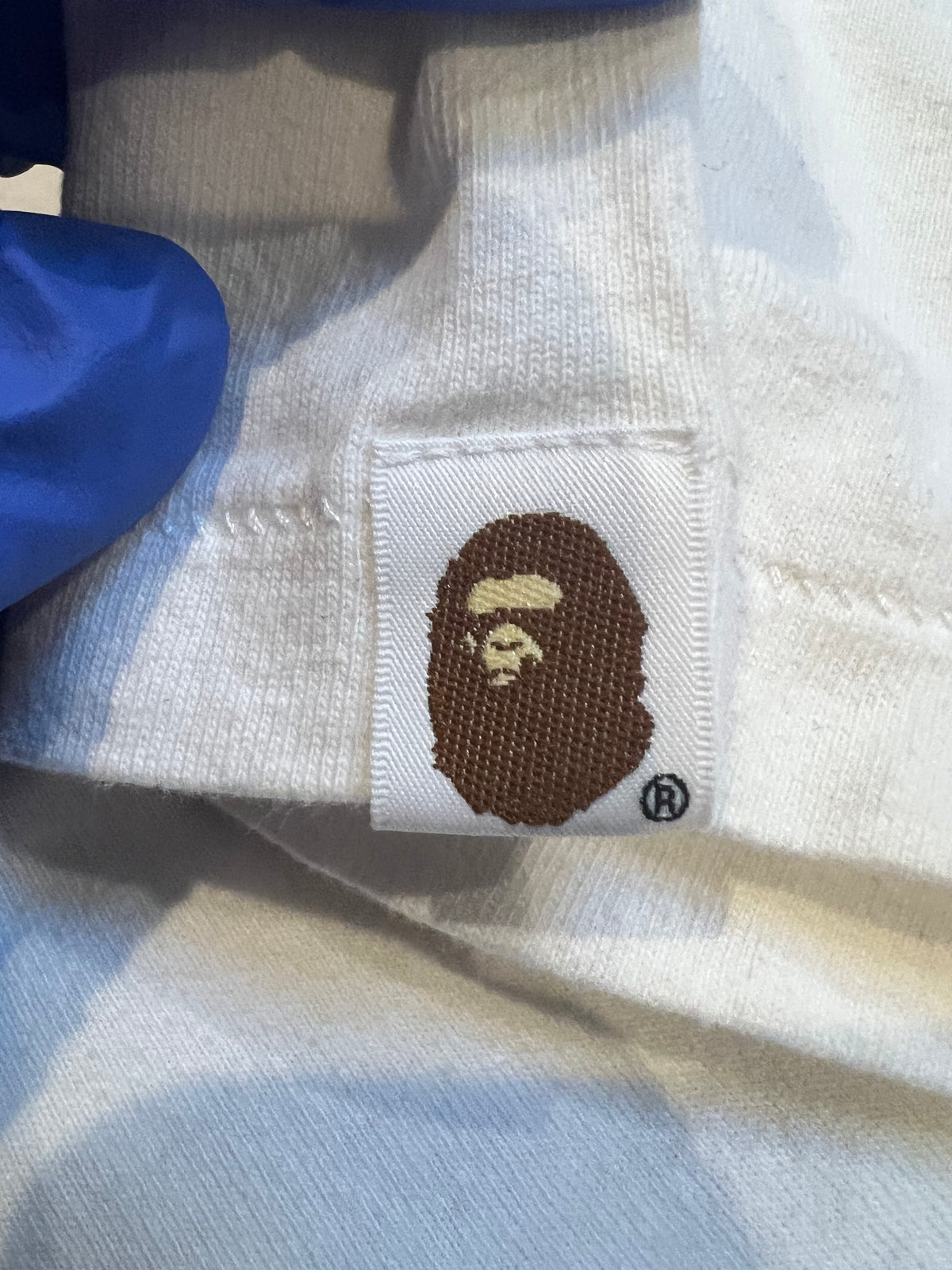 BAPE White Purple Tiger Shark T-Shirt 5