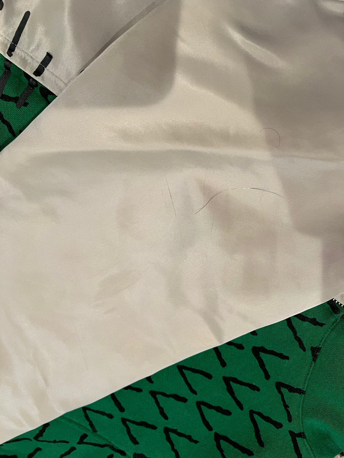 BAPE x Ambush Gray/Green Half Jacket Full Zip Up Shark Hoodie 8