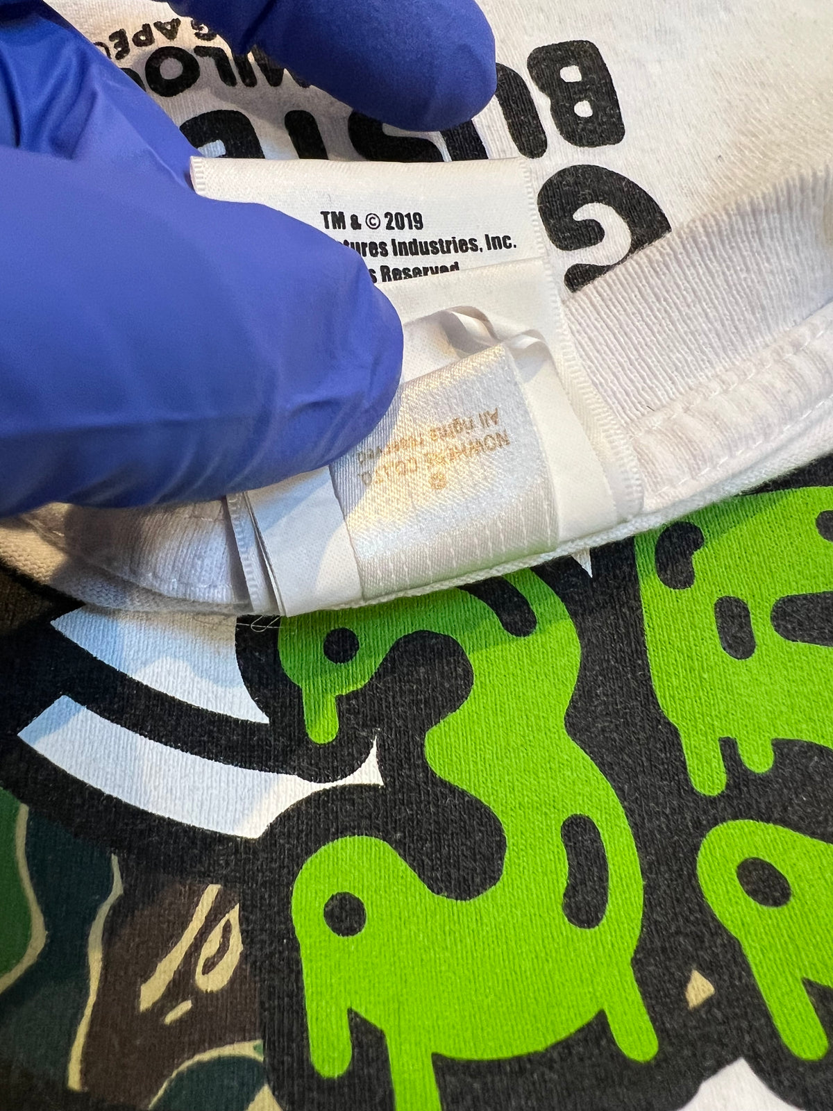 BAPE x Ghost Busters White 30th Anniversary T-Shirt 11