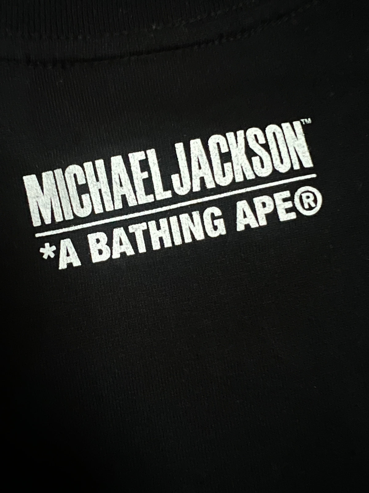 BAPE x Michael Jackson Big Ape Head T-Shirt 4