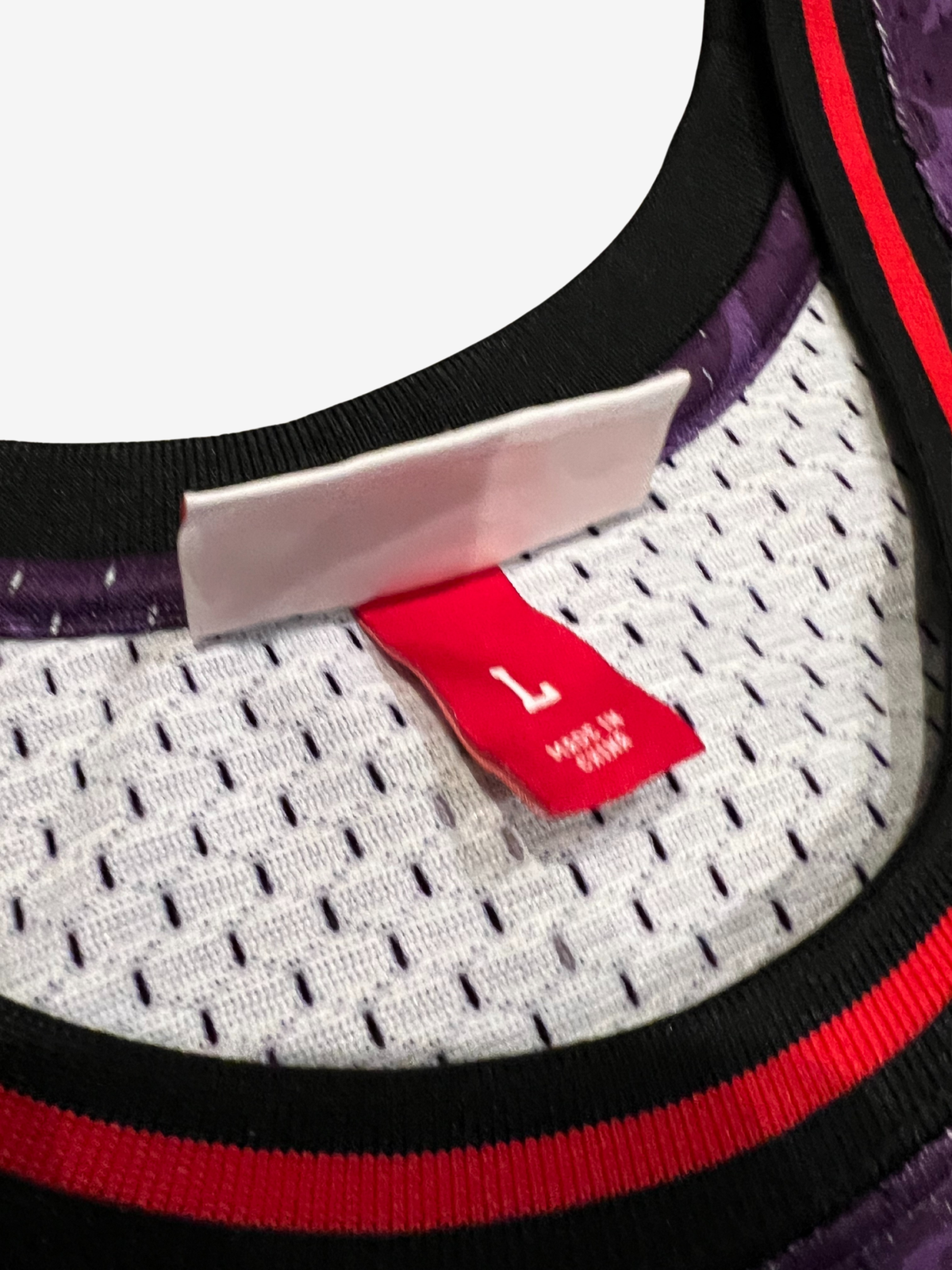 BAPE x Mitchell & Ness Purple Raptors Jersey 5