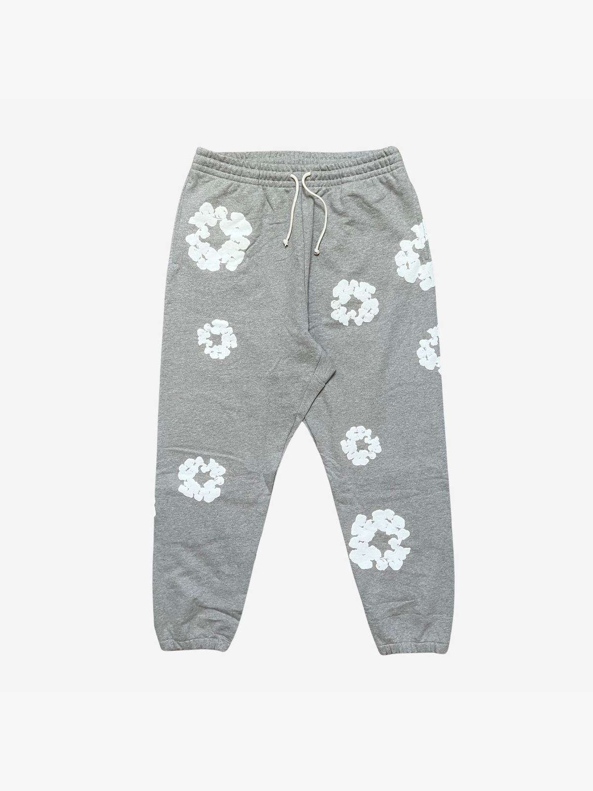 Denim Tears Grey Cotton Wreath Sweatpants