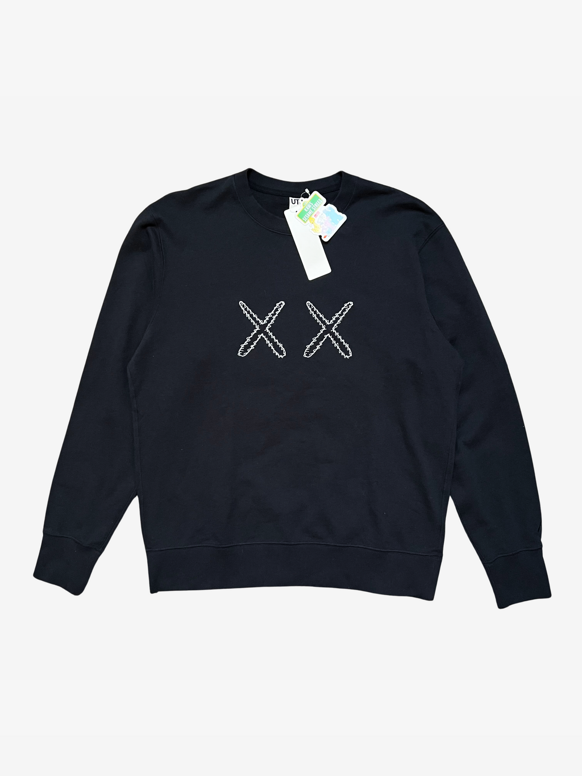 Kaws x Uniqlo x Sesame Street Black XX Graphic Sweatshirt