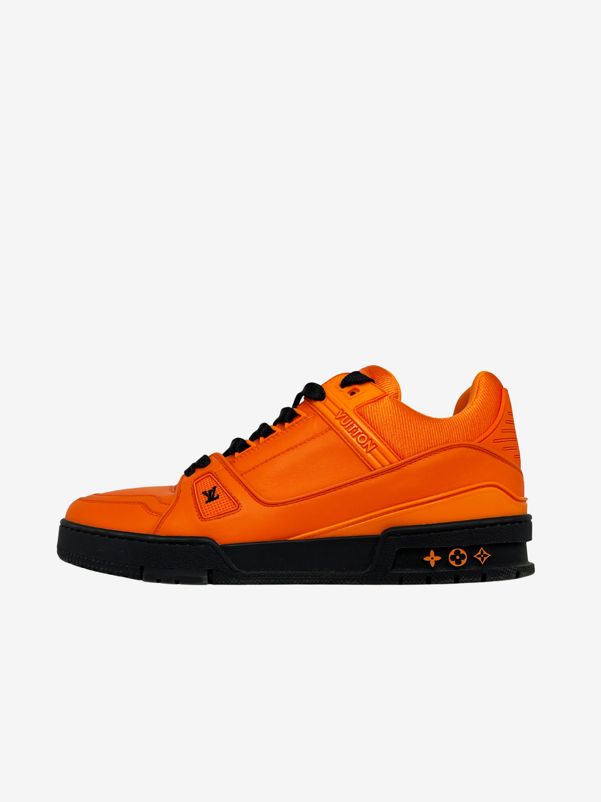 Louis Vuitton Orange Trainer Sneaker