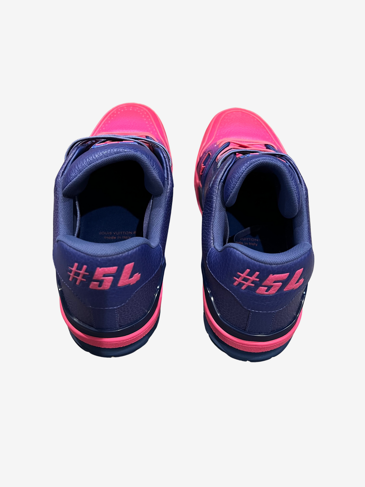 Louis Vuitton Purple & Pink Fade Trainer Sneaker 4
