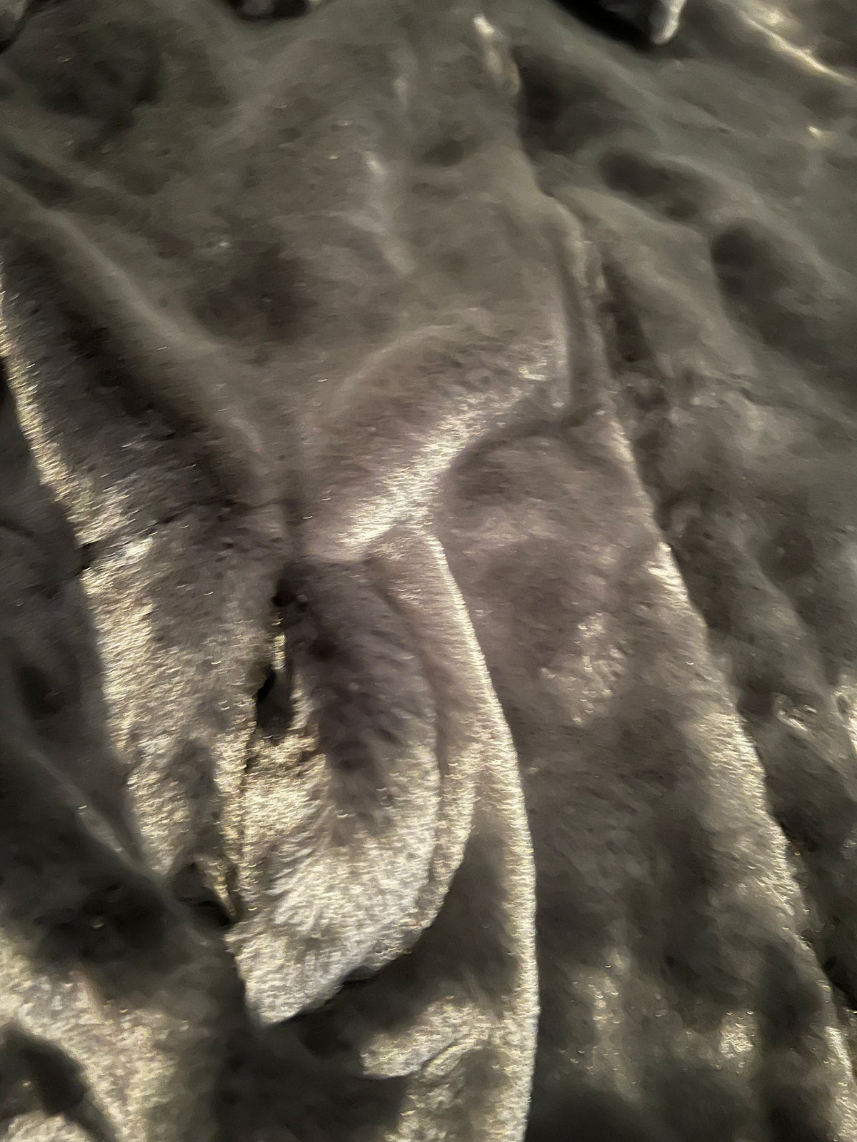 Nike Black Faux Fur Swoosh Long Coat 4