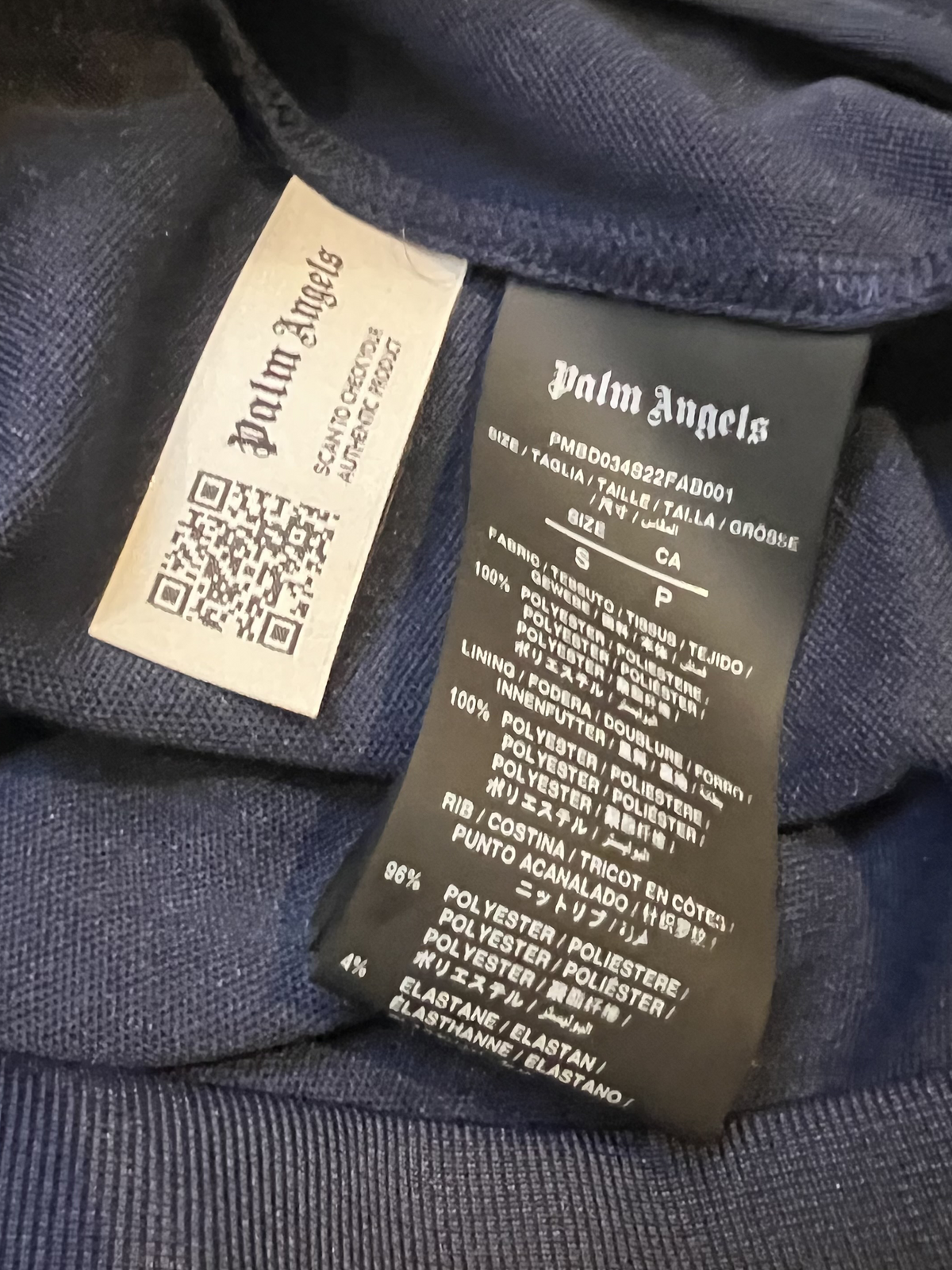 Palm Angels Red White and Navy Track Jacket 5
