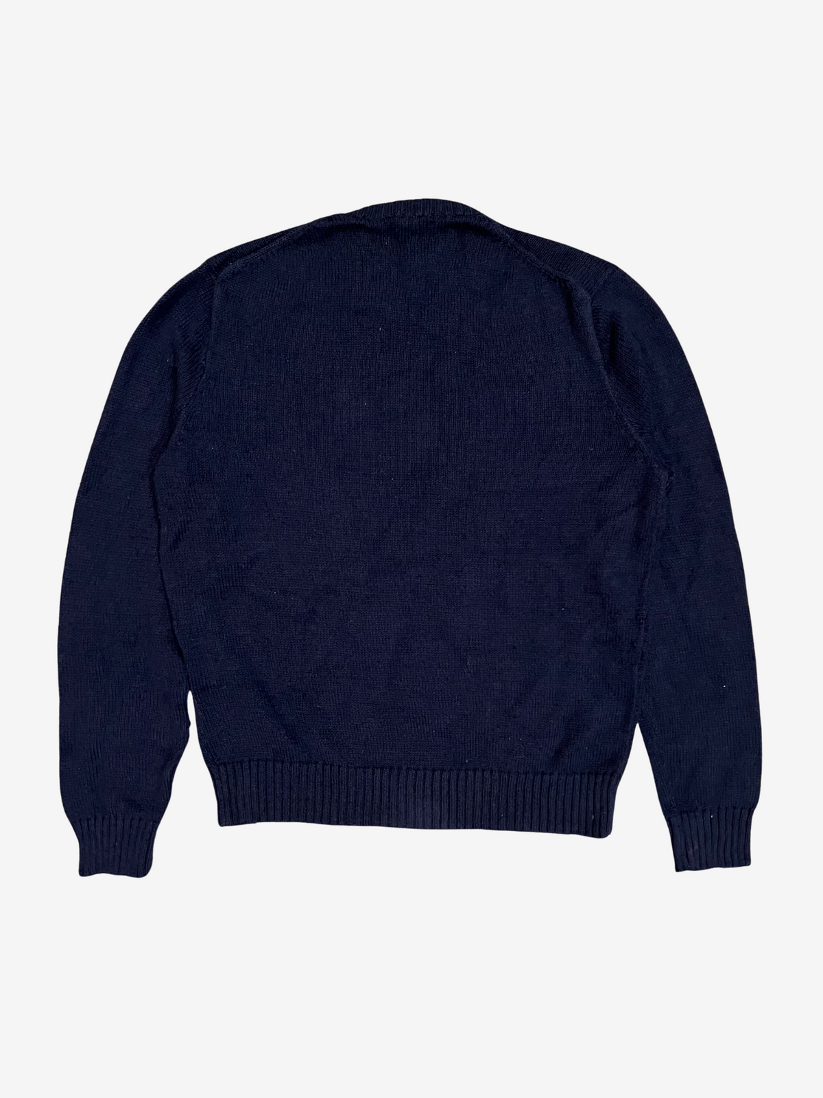 Polo Ralph Lauren Navy Bear Cotton Knit Crewneck 2