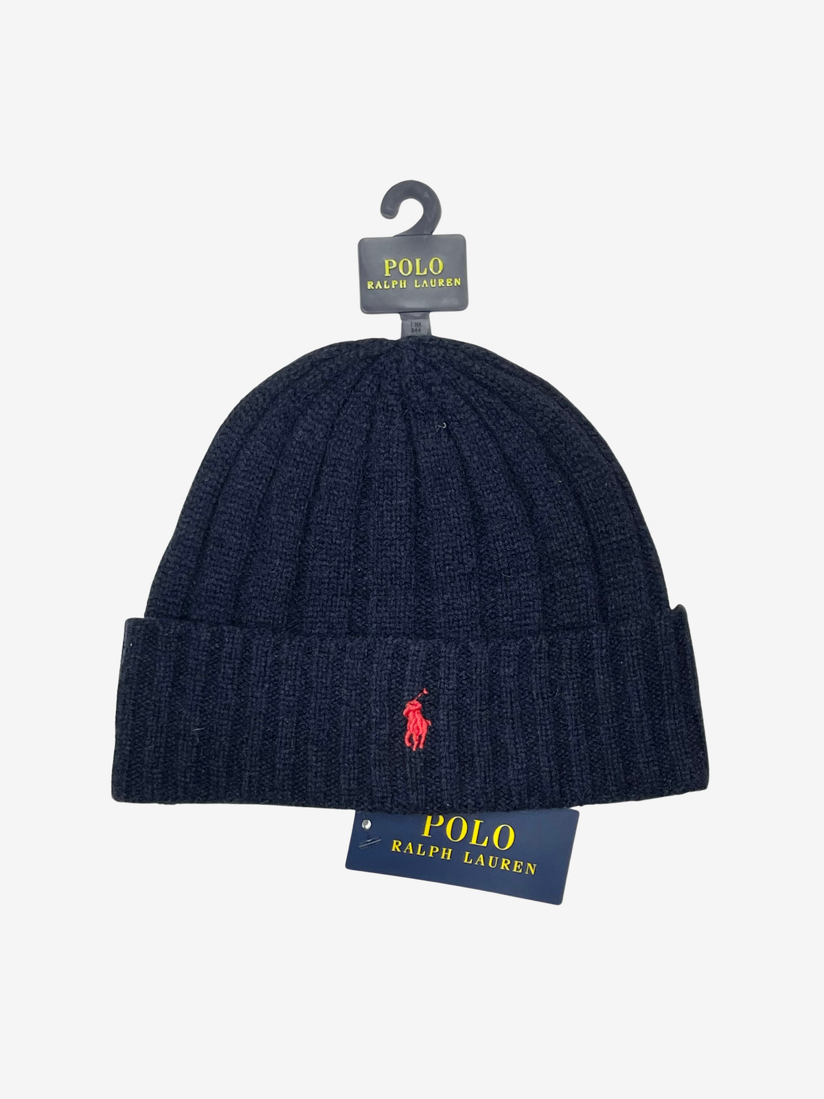 Polo Ralph Lauren Navy with Red Pony Beanie