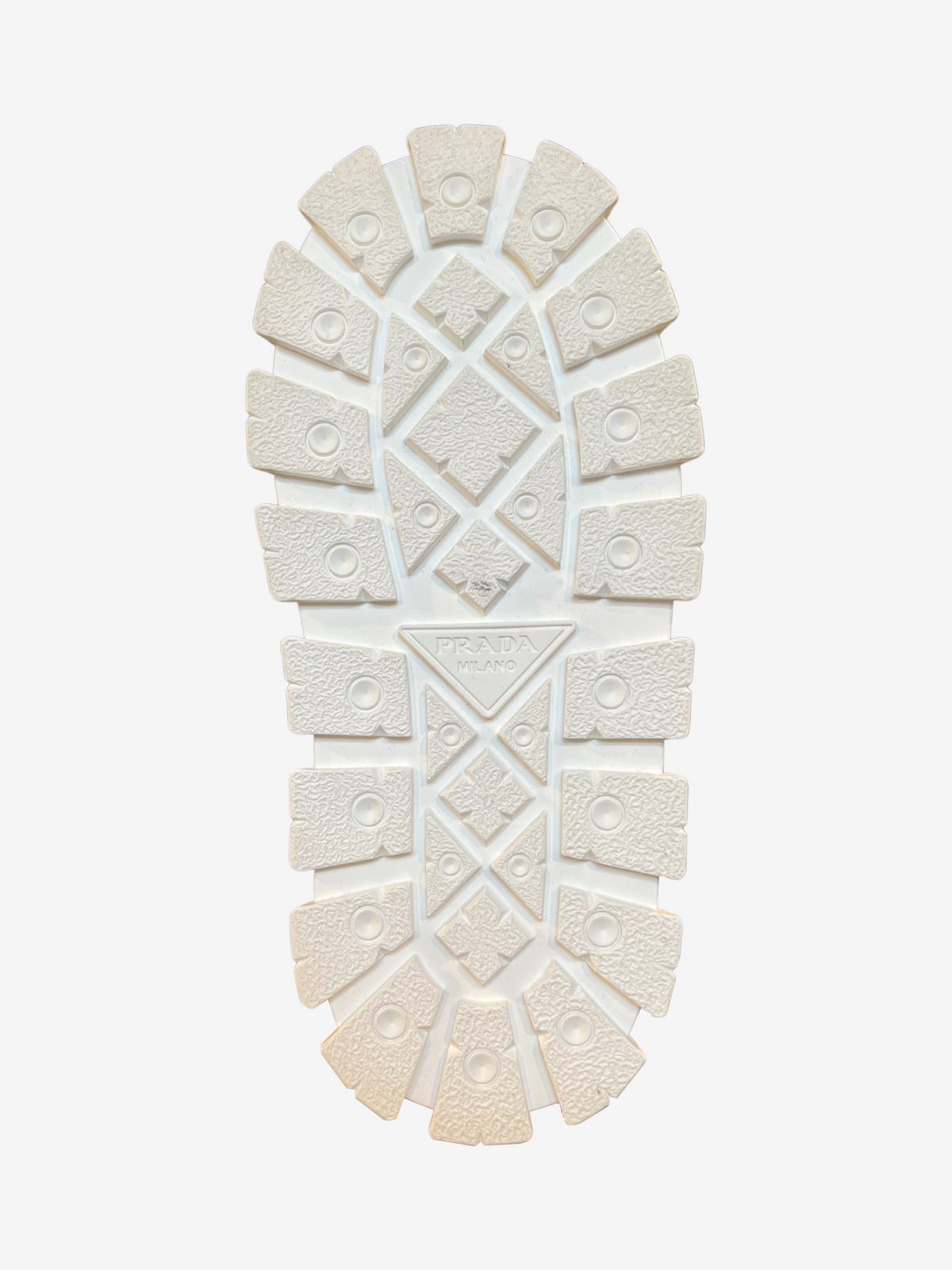 Prada White Triangle Leather Logo Boots 4