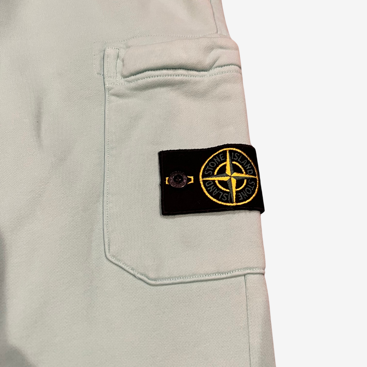 Stone Island Ice Blue Bermuda Sweatpants 3
