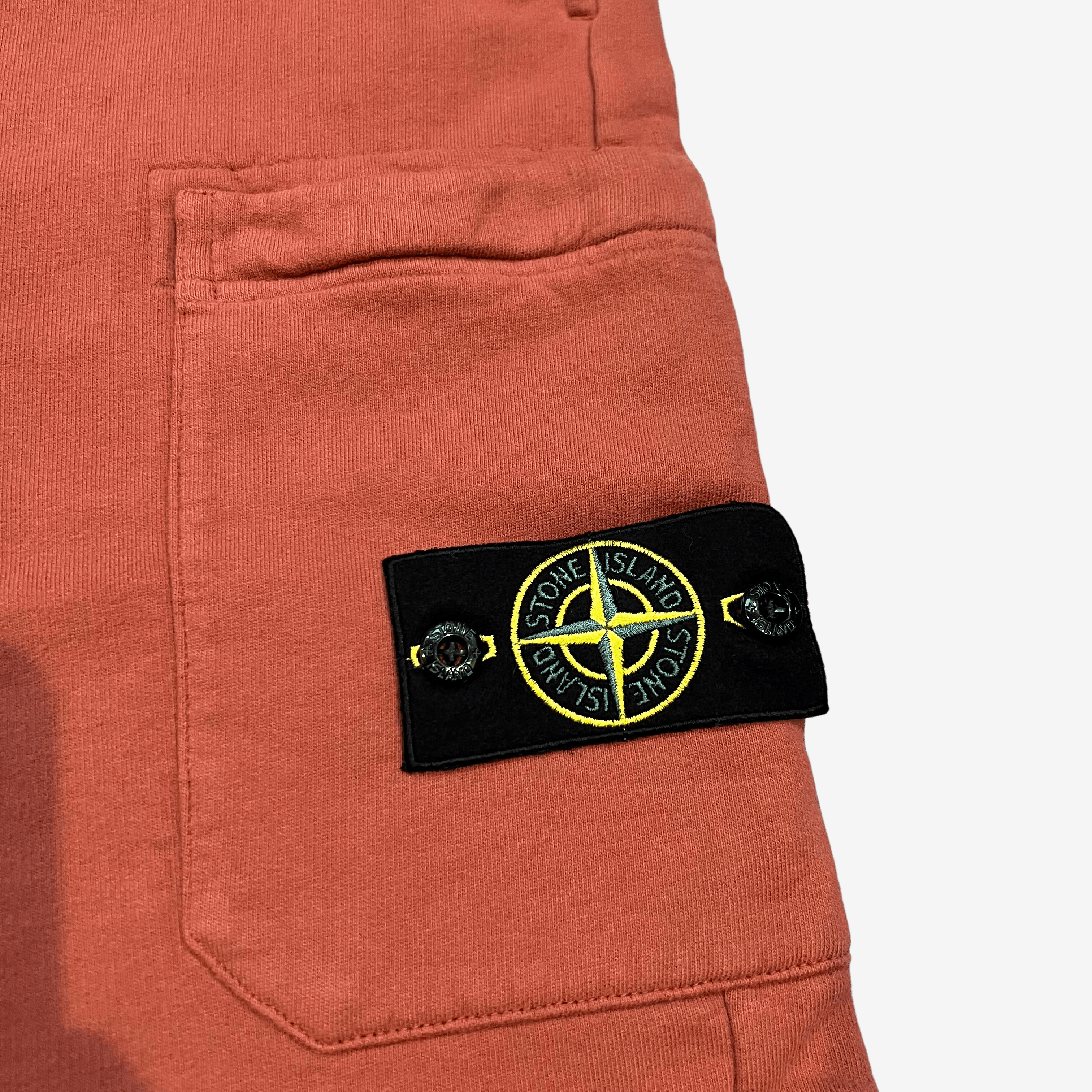 Stone Island Burnt Orange Bermuda Shorts 3