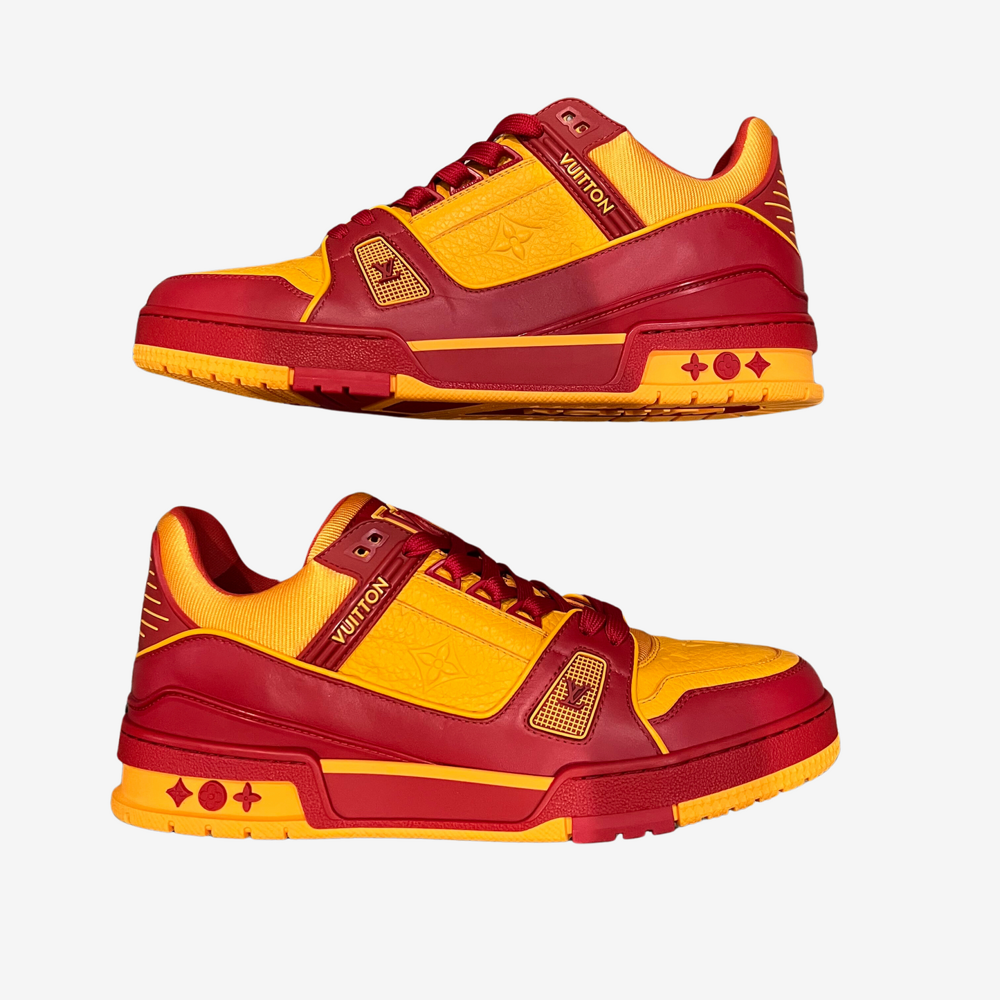Orange & Red Trainer Sneaker