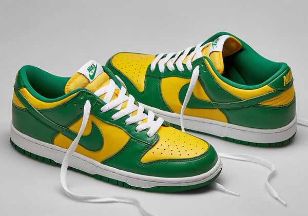THE NIKE DUNK LOW SP "BRAZIL" IS COMING OUR WAY MAY 21ST!