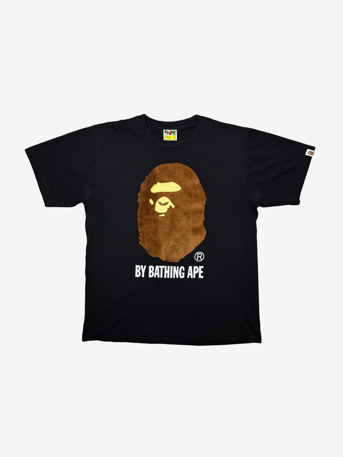 Black Fur Ape Head T-Shirt
