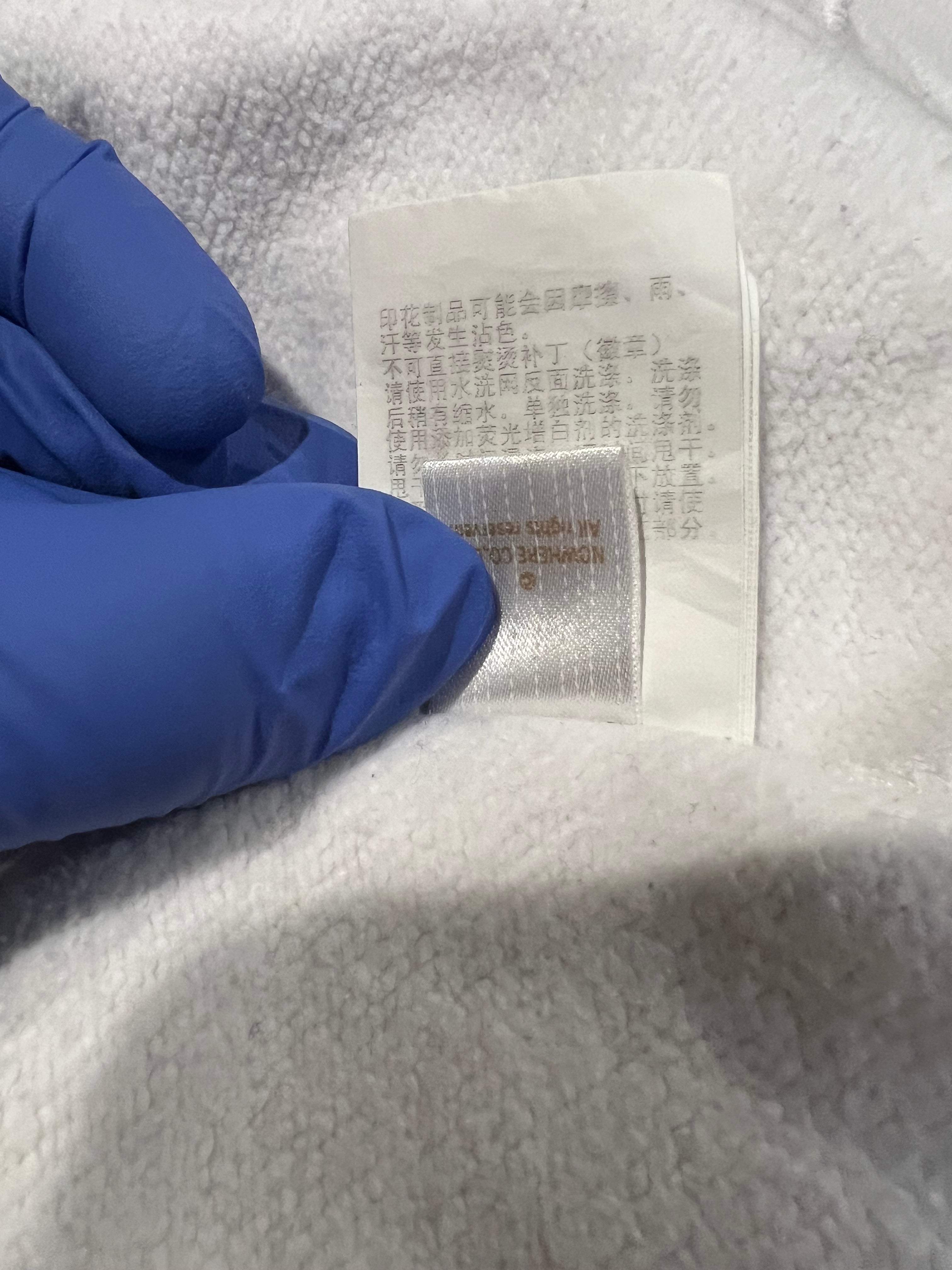 White Glow In The Dark City Camo Full Zip Up Panda Shark Hoodie