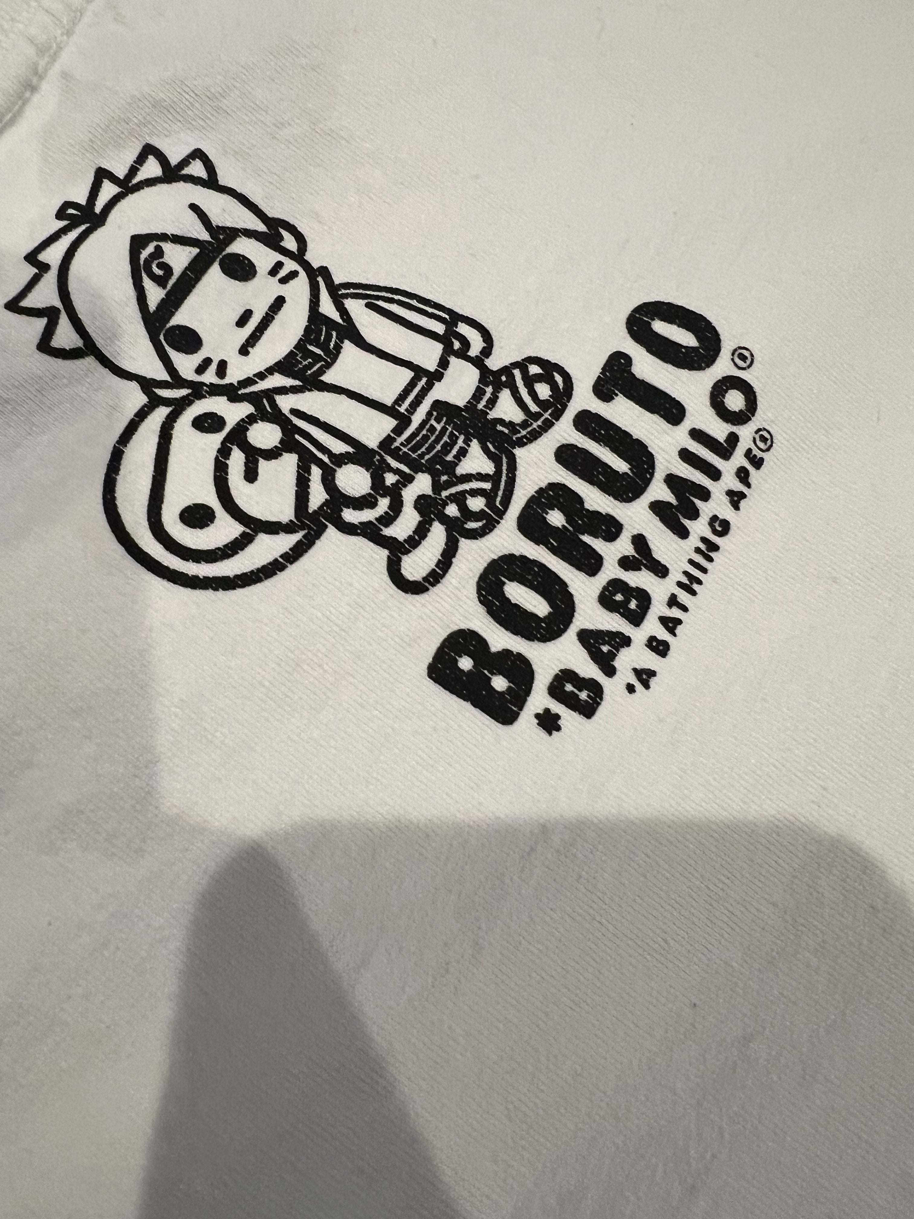 x Boruto White Next Generations T-Shirt