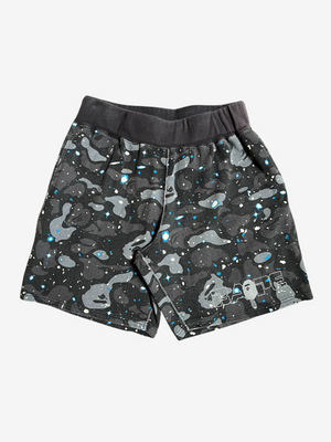 Pantalones de cuero con parche de cruz del cementerio, color negro 18 