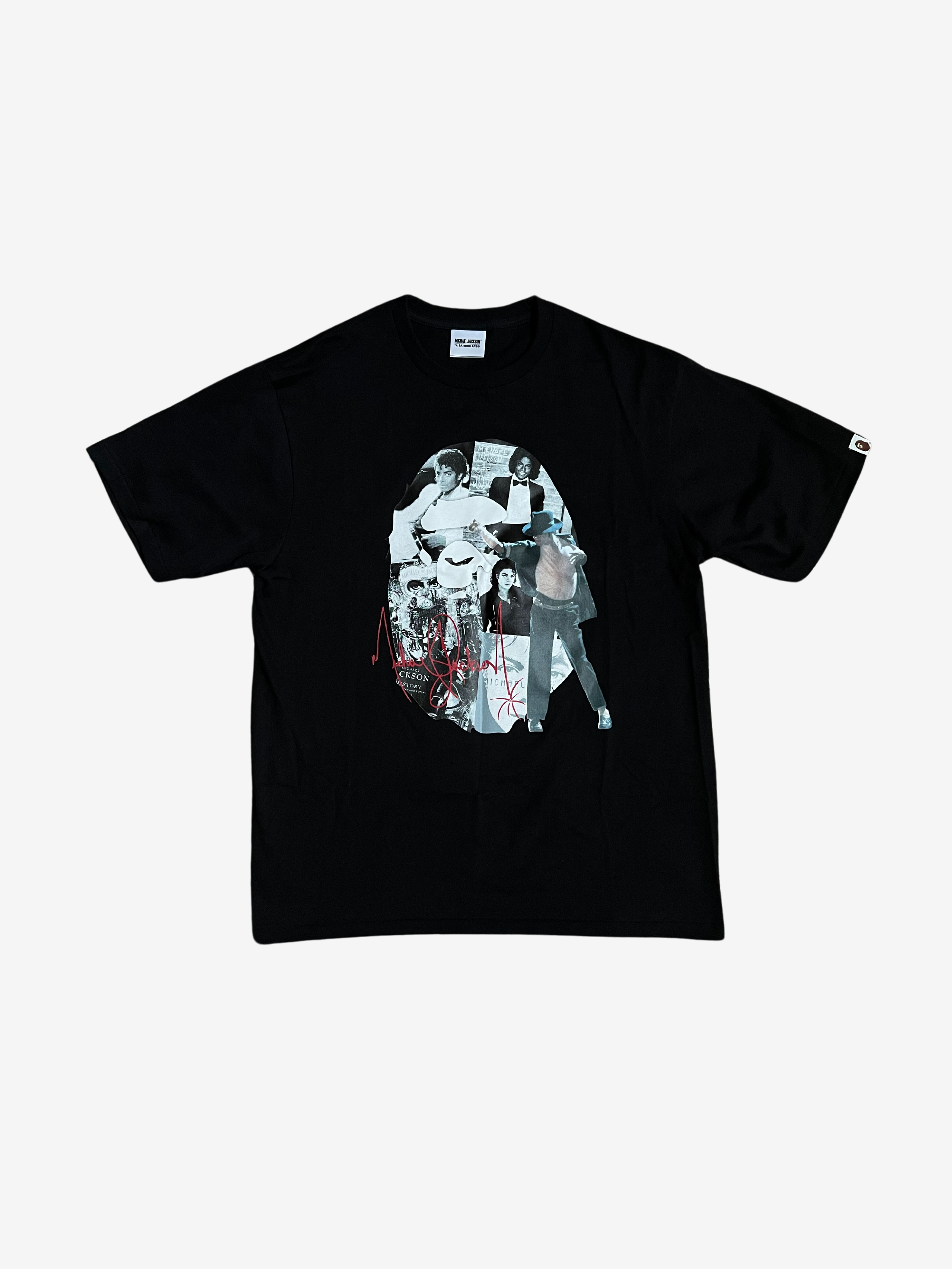 BAPE x Michael Jackson Big Ape Head T-Shirt
