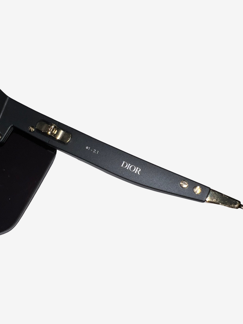 Christian Dior Black Visor Sunglasses
