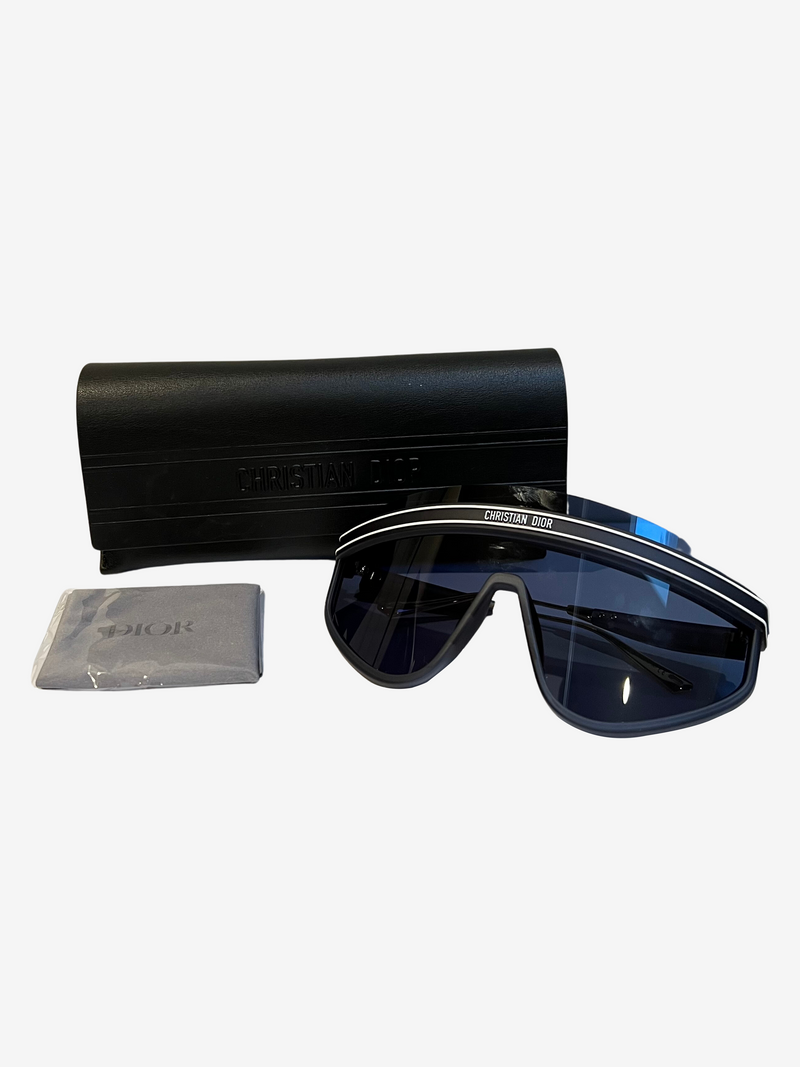Christian Dior Blue Visor Sunglasses