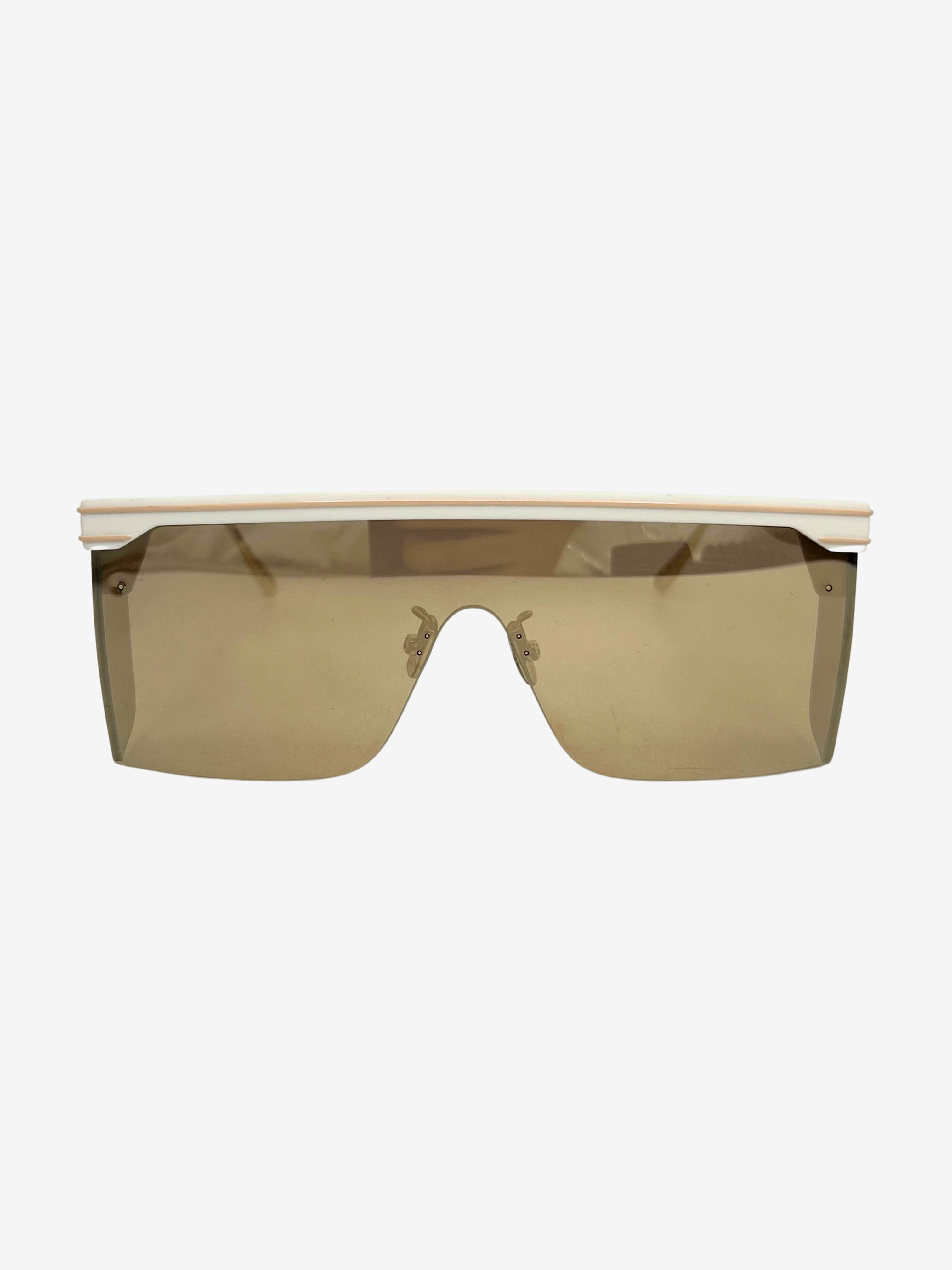 Christian Dior Rose Visor Sunglasses
