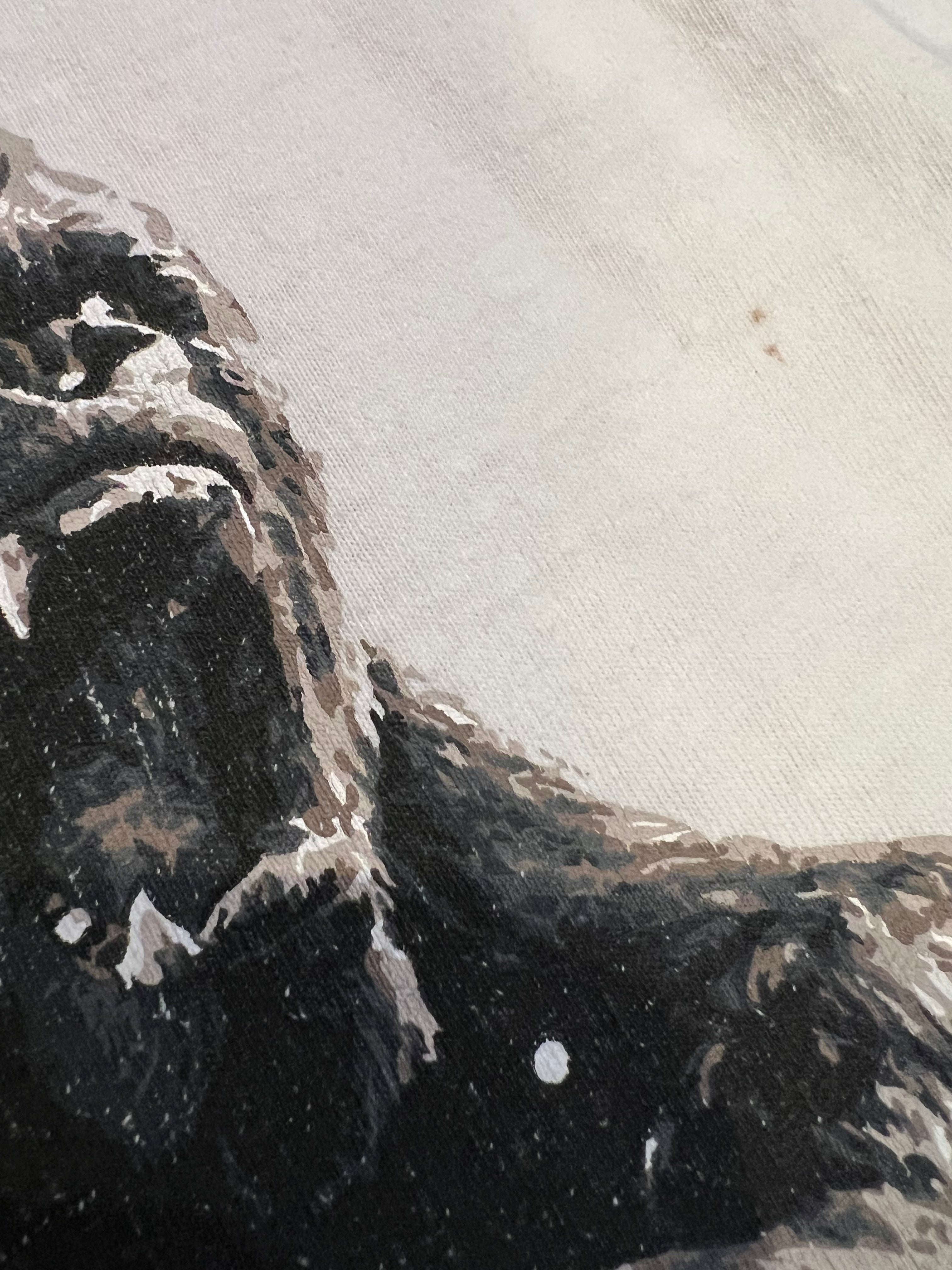 White NYC King Kong Ape Head T-Shirt