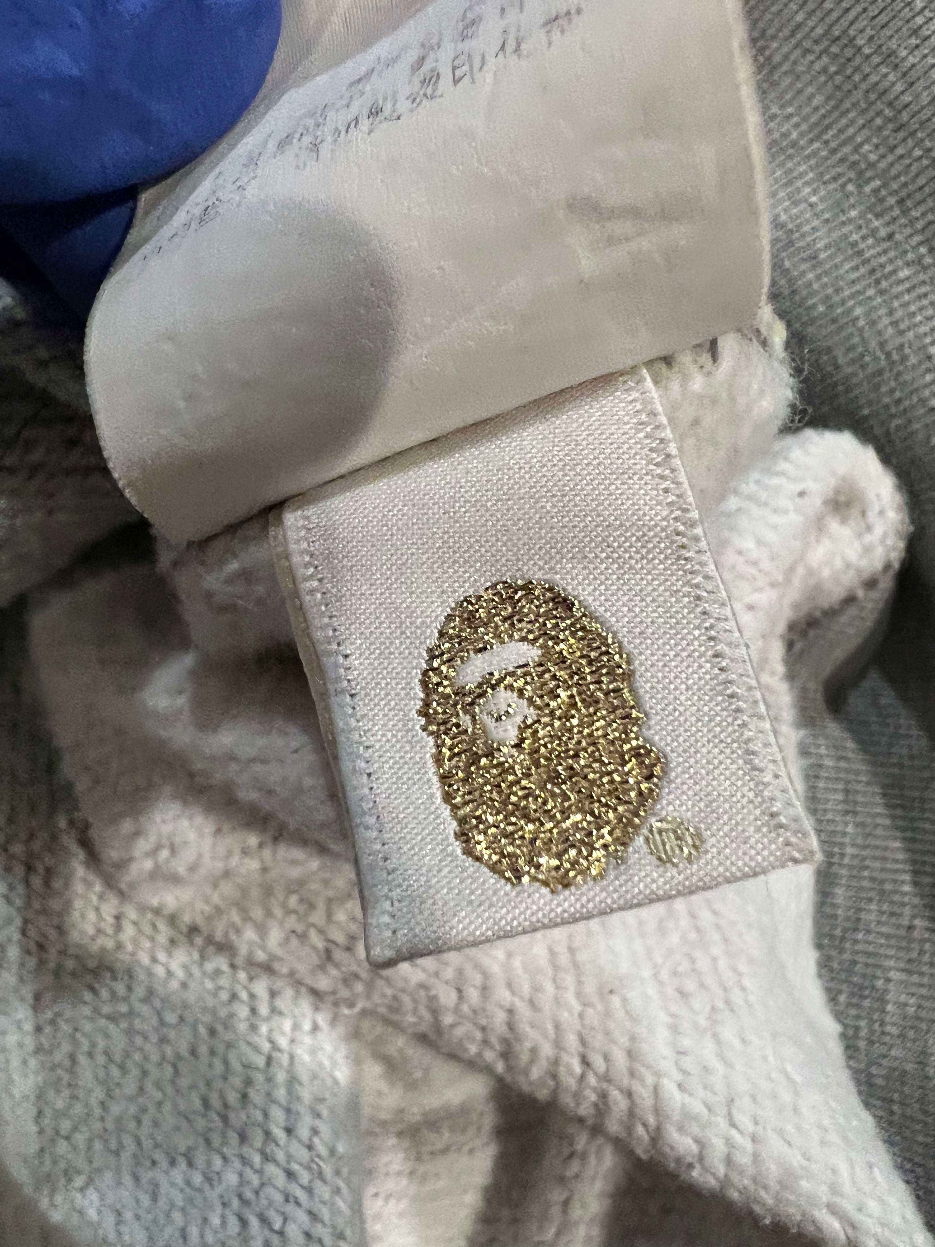 Gray Beijing Store Exclusive Camo Full Zip Up Shark Hoodie