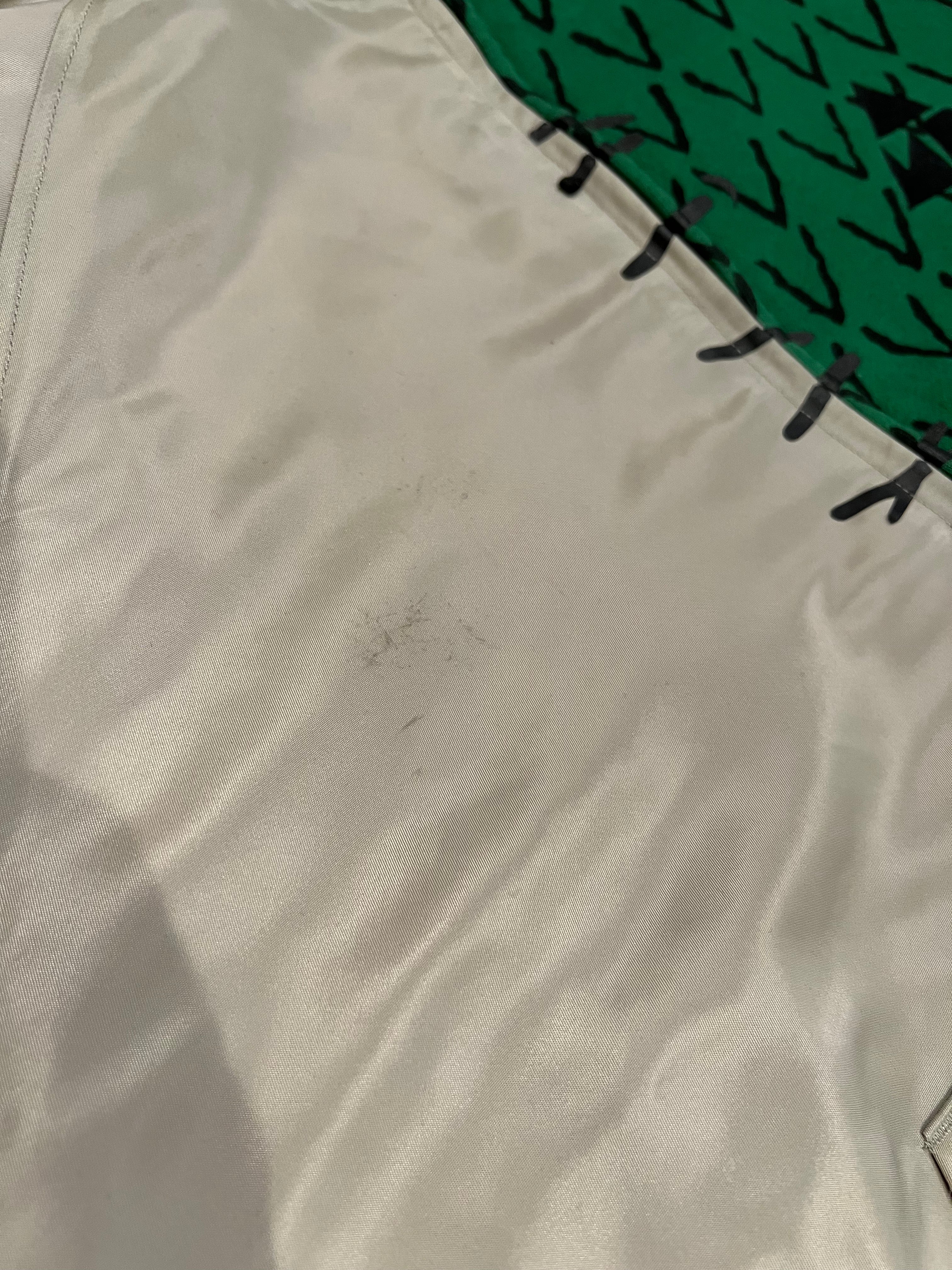 x Ambush Gray/Green Half Jacket Full Zip Up Shark Hoodie