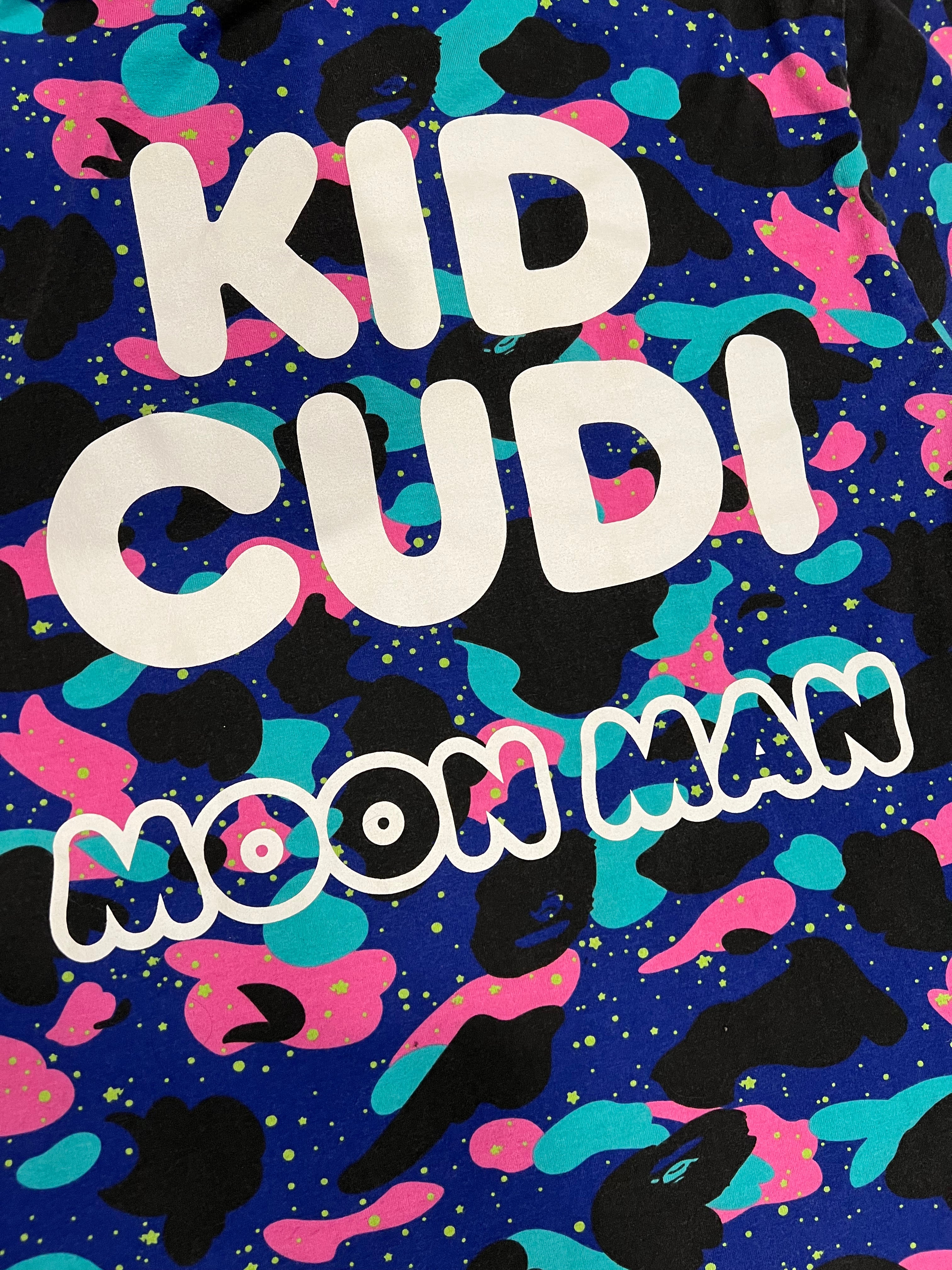 x Kid Cudi Blue Moon Man Space Camo T-Shirt