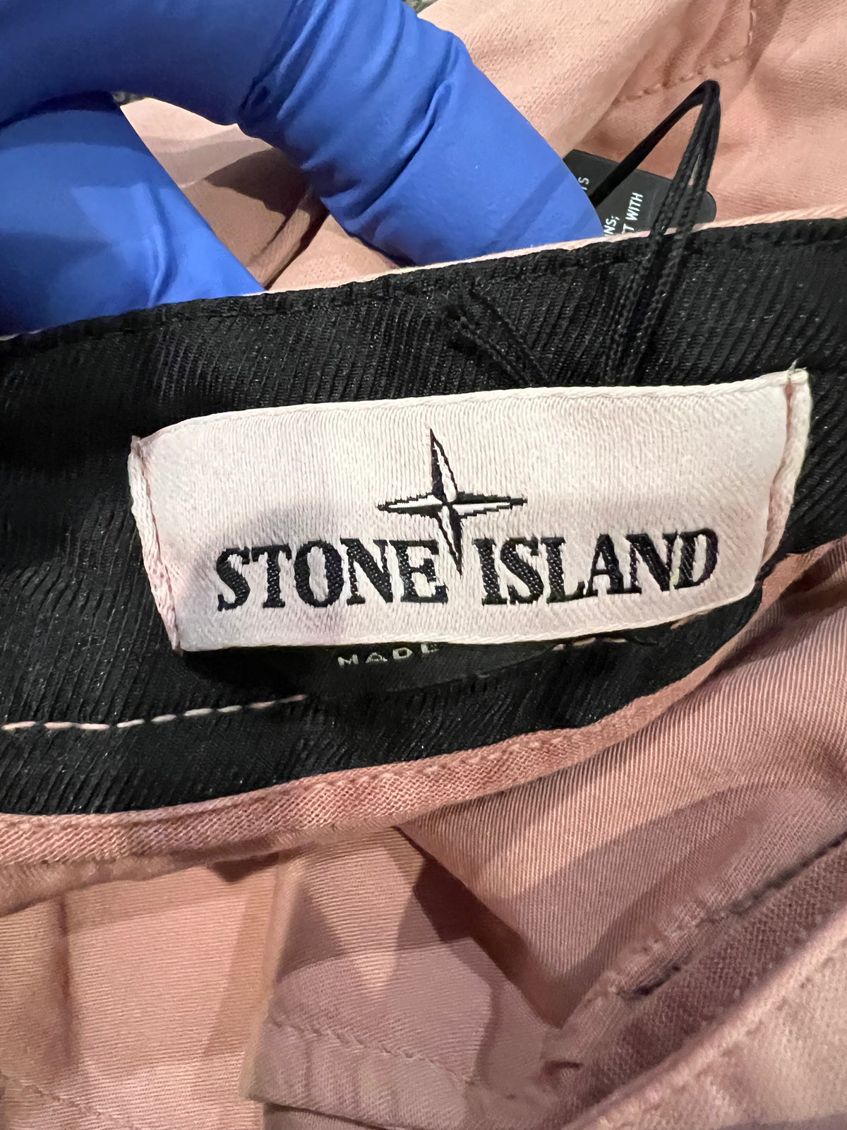 Stone Island Rose Pink Cargo Pants 5