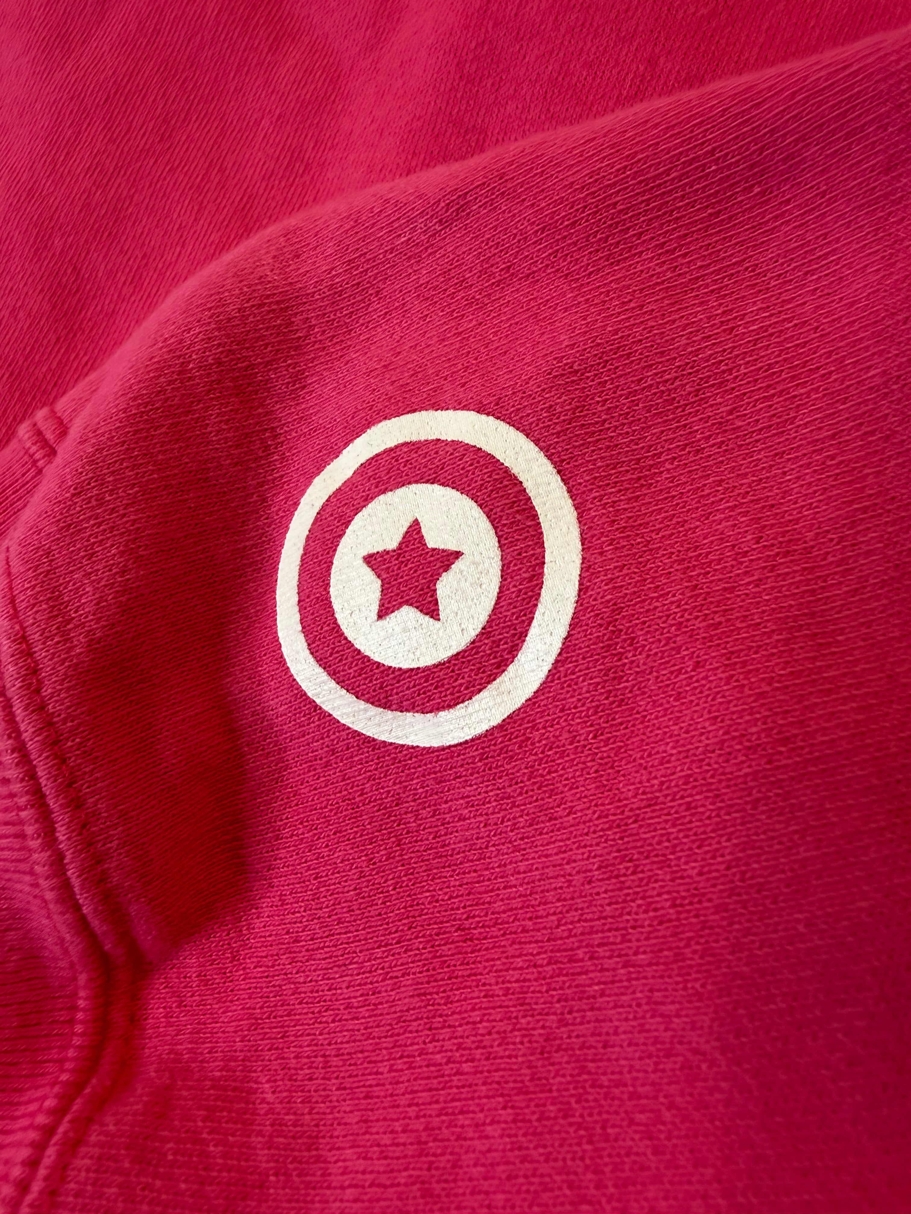 Pink 2022 Miami Store Exclusive Split Camo Full Zip Up Shark Hoodie