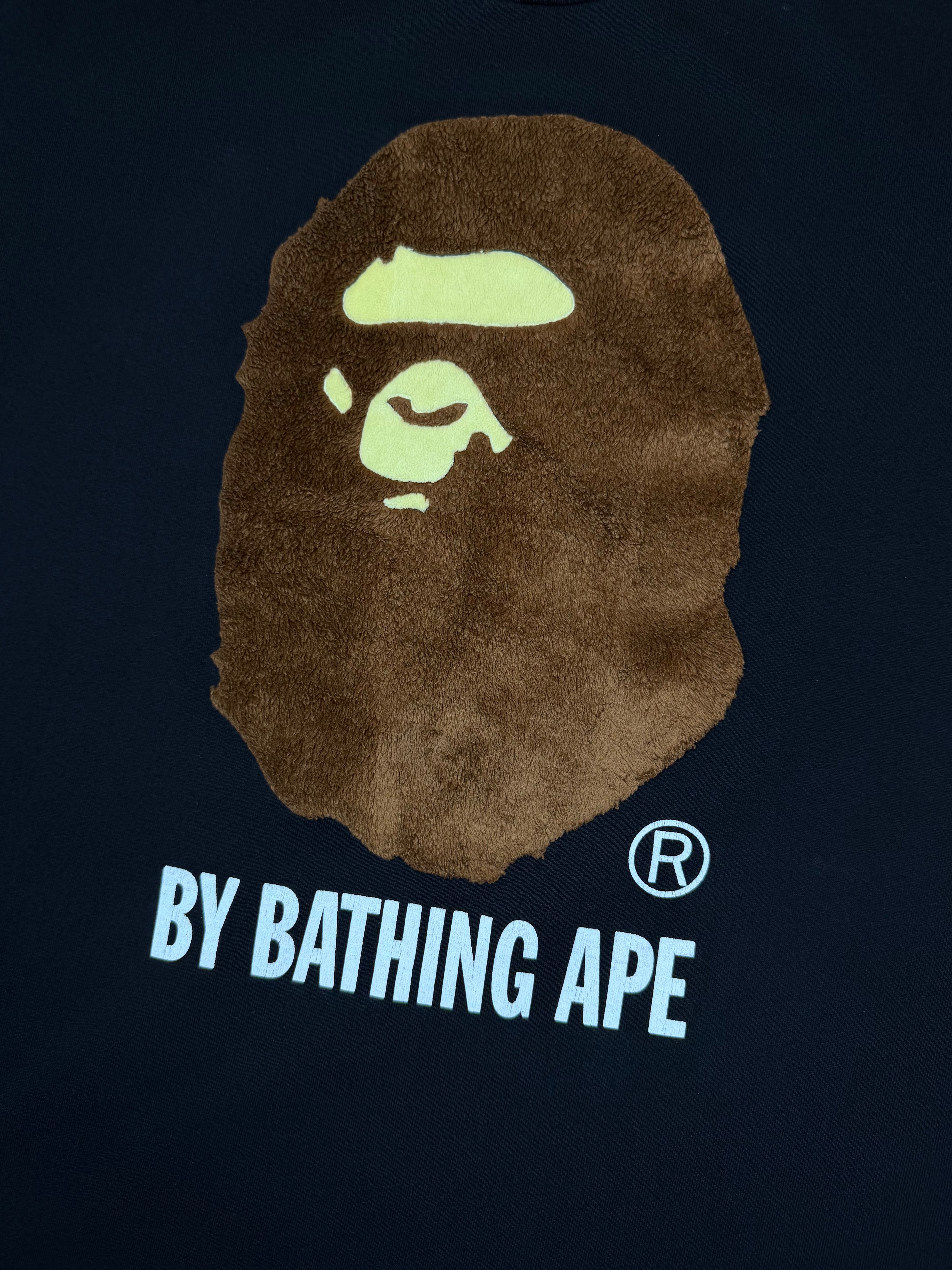 Black Fur Ape Head T-Shirt