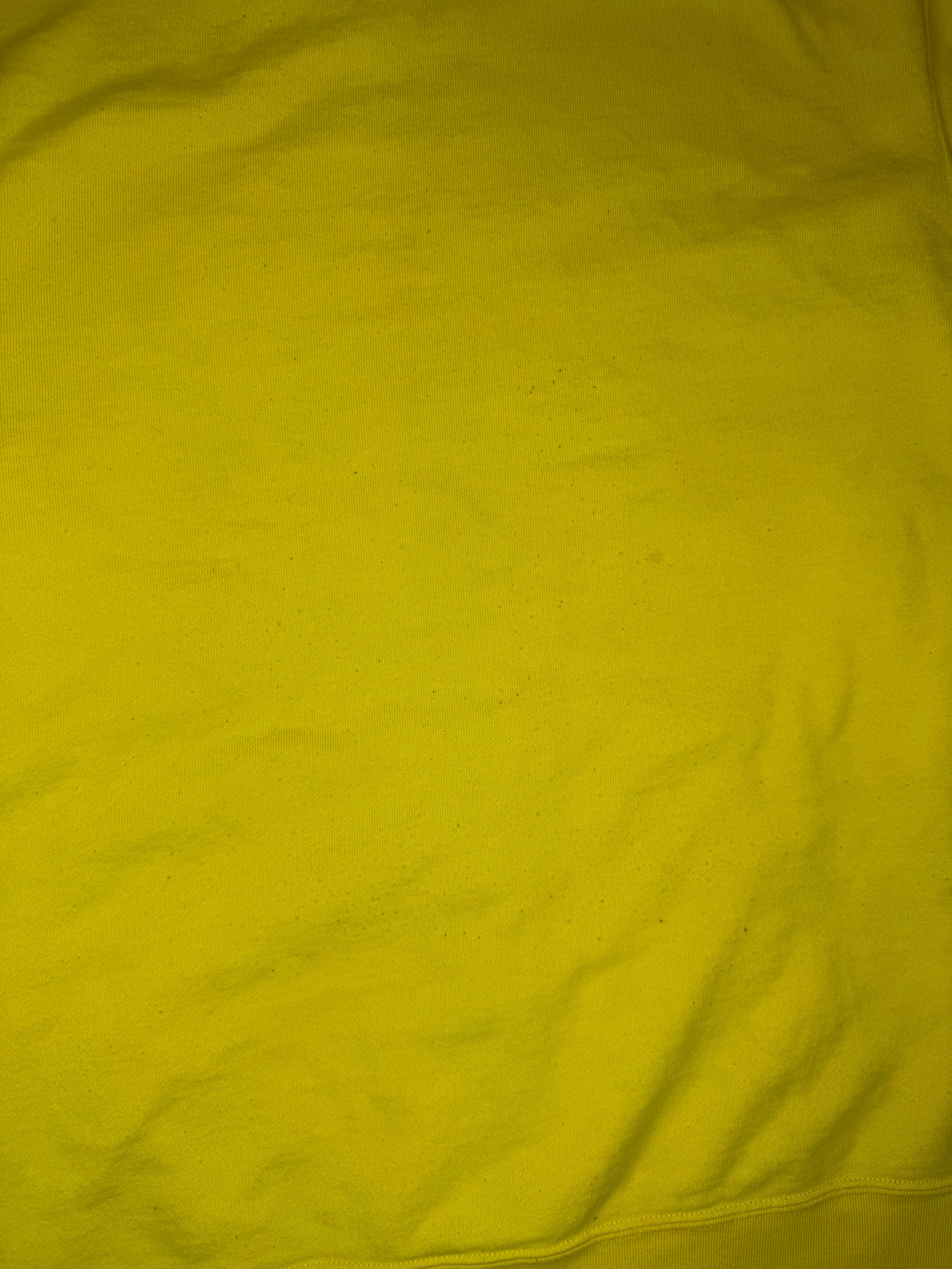 Yellow 2010 Neon Full Zip Up Shark Hoodie
