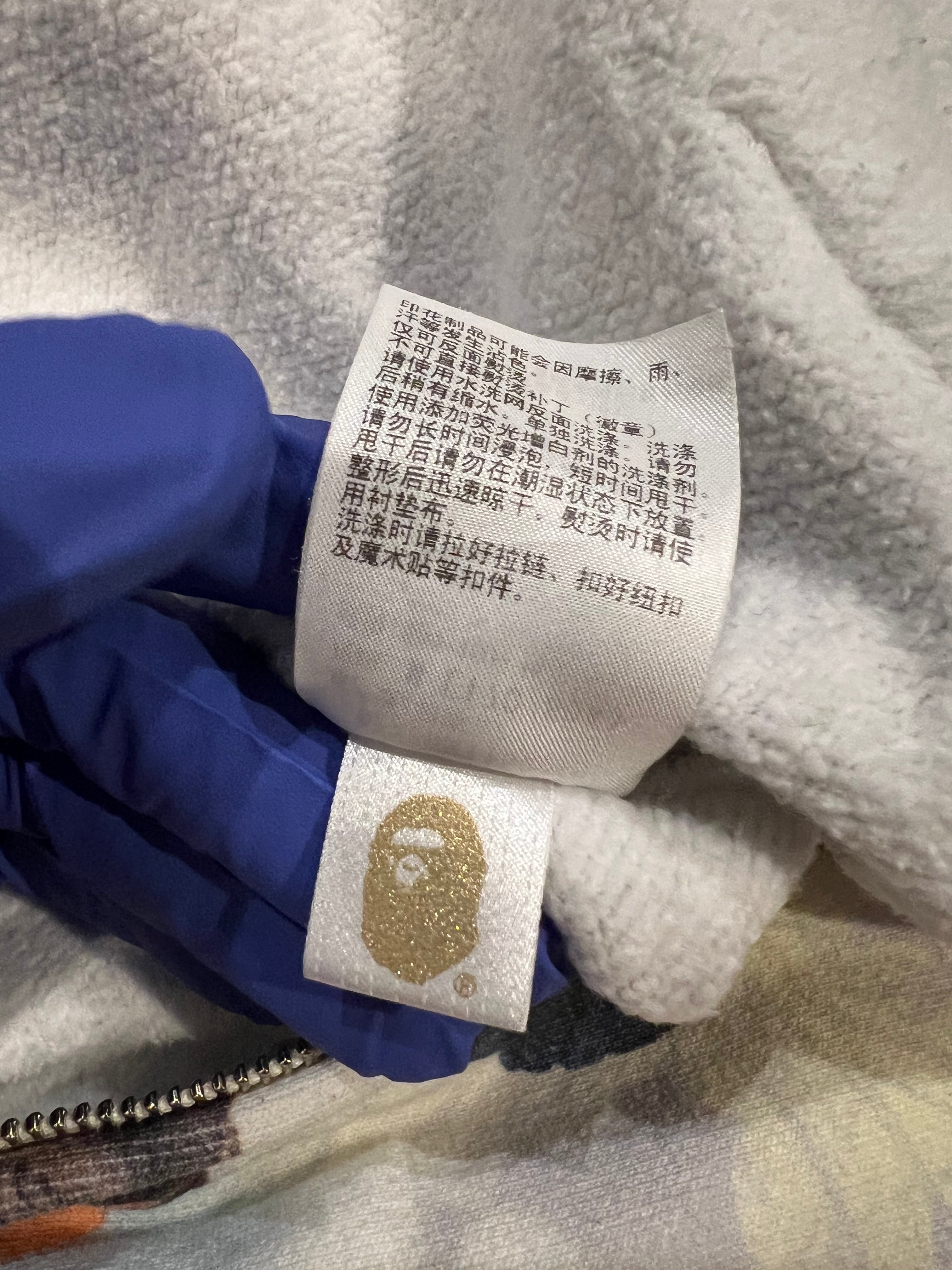 White Flower Print Full Zip Up Shark Hoodie