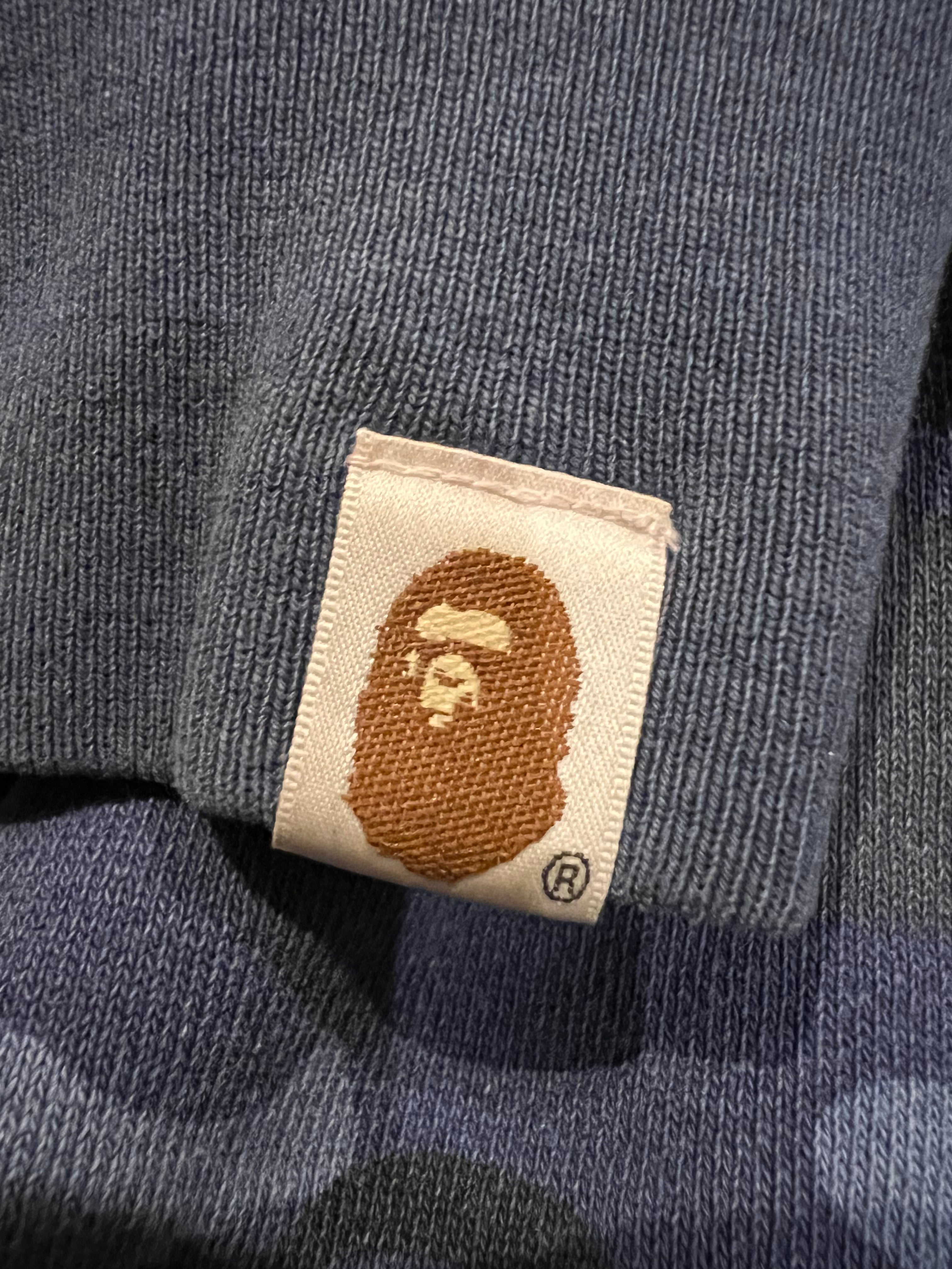 Blue Camo Tiger Shark Full Zip Up Shark Hoodie