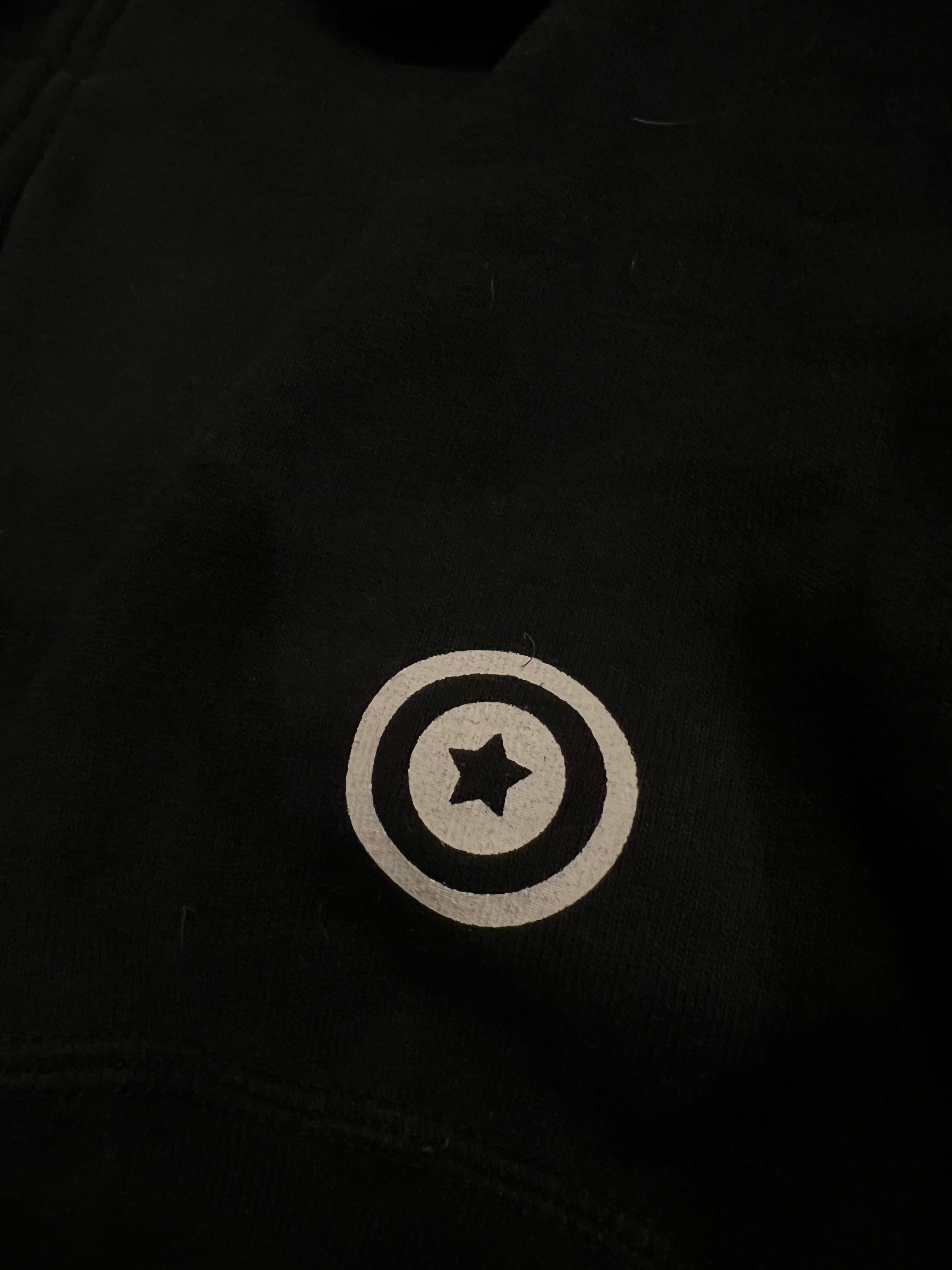 Black Purple Tiger Shark Full Zip Up Shark Hoodie