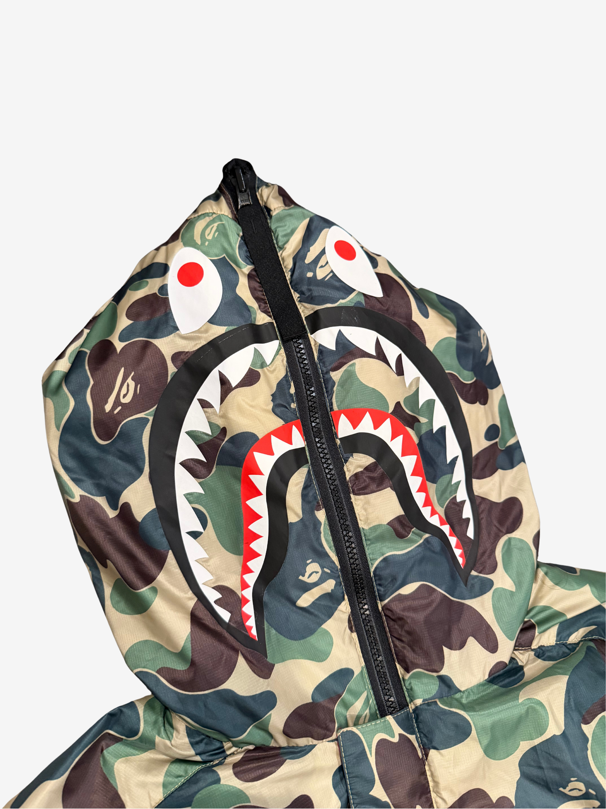 x Canada Goose x Concepts Green Camo Full Zip Up Puffer Jacket