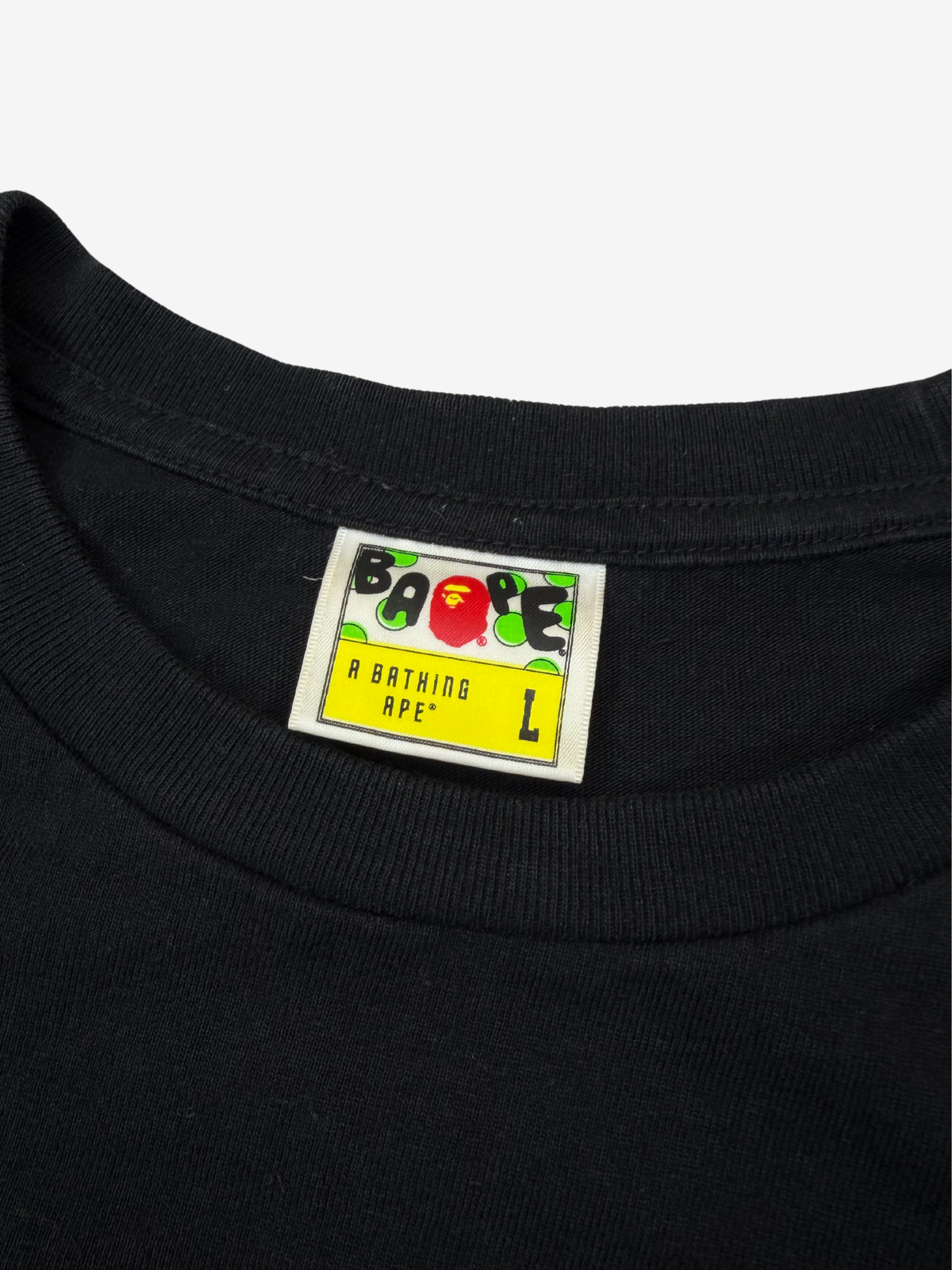 Black Fur Ape Head T-Shirt